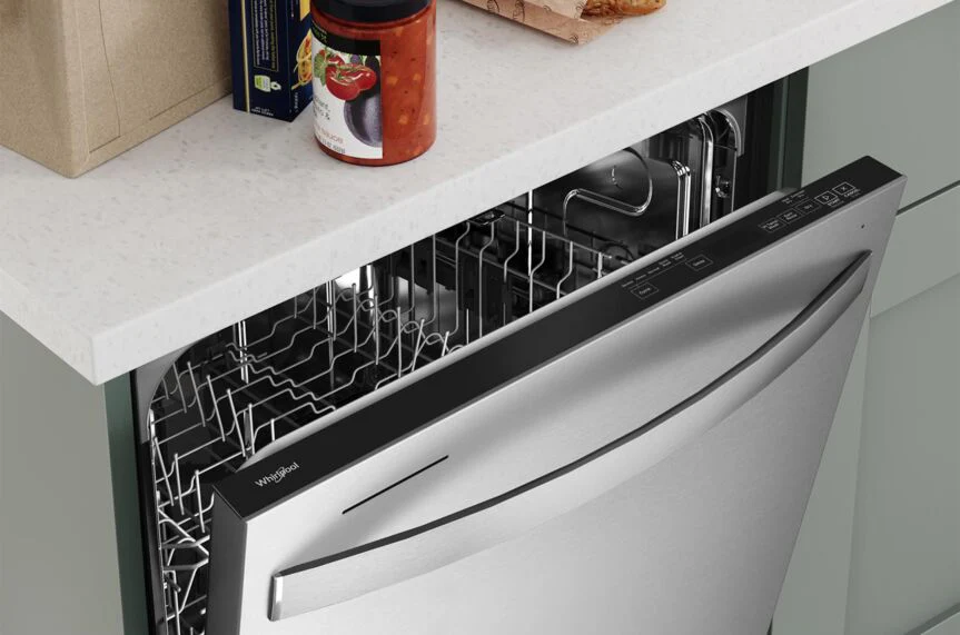 Whirlpool Fingerprint Resistant Stainless Steel Dishwasher with Deep Top Rack (50 dBA) - WDT740SALZ - Image 5