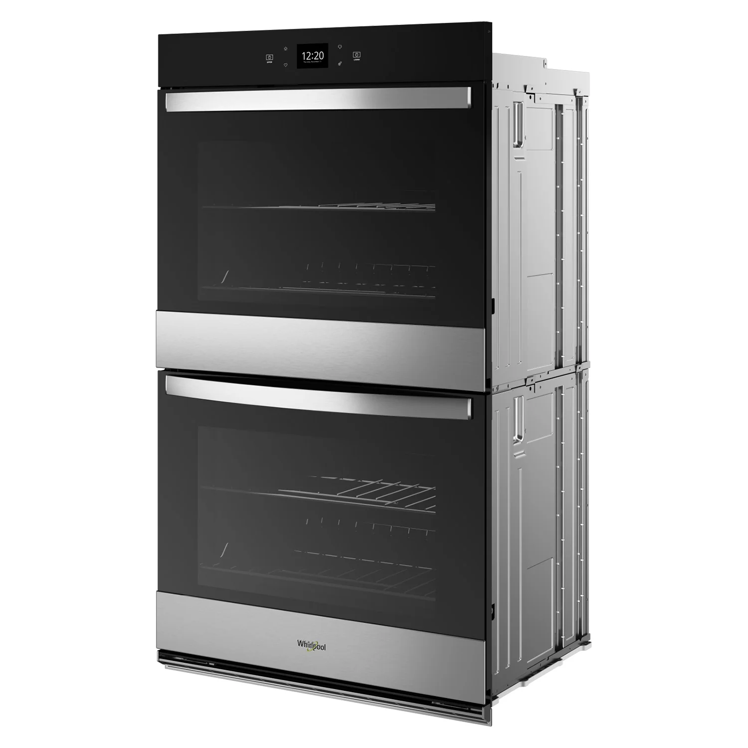 Whirlpool Fingerprint Resistant Stainless Steel Double Wall Oven (8.60 Cu Ft) - WOED5027LZ - Image 2