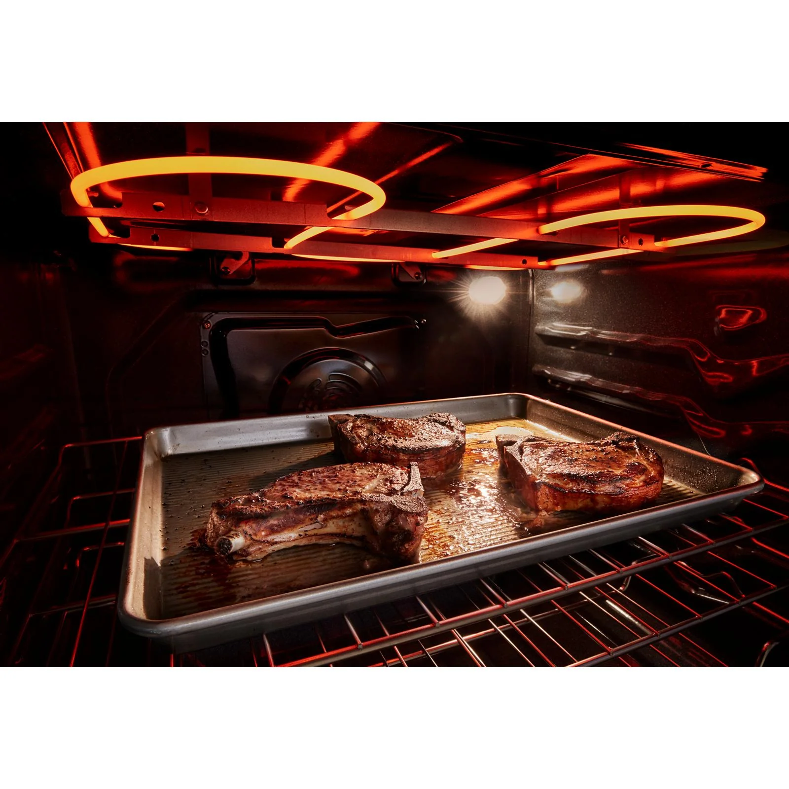 Whirlpool Fingerprint Resistant Stainless Steel Freestanding Electric Convection Range (5.3 cu.ft.) - YWFES7030SZ - Image 17
