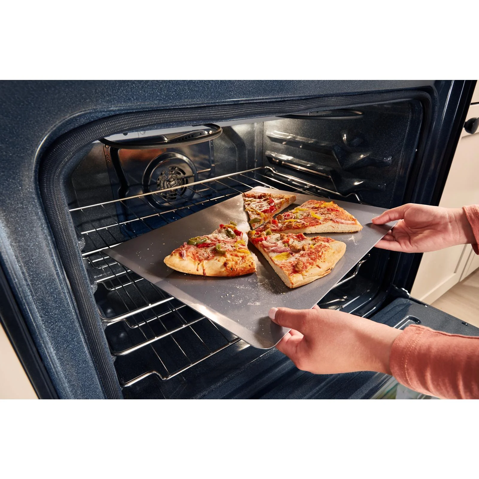 Whirlpool Fingerprint Resistant Stainless Steel Freestanding Electric Convection Range (5.3 cu.ft.) - YWFES7030SZ - Image 20