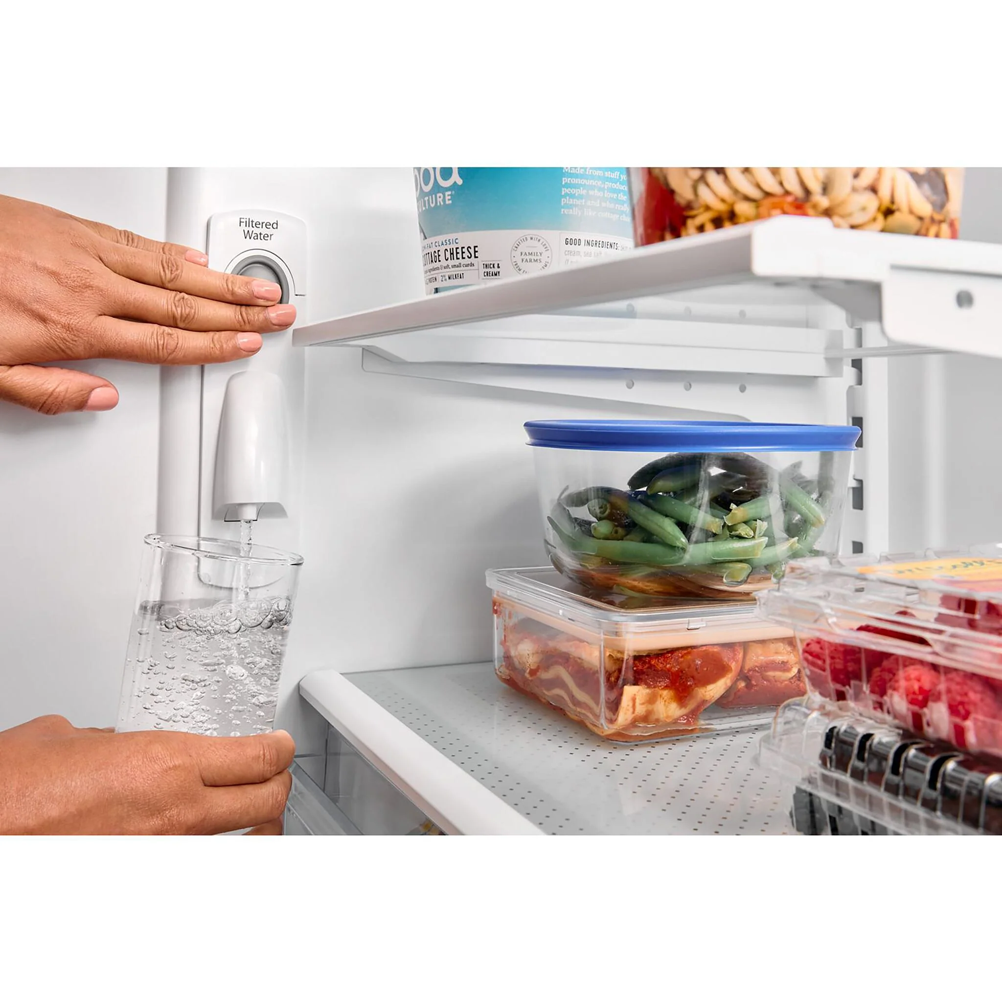 Whirlpool 35.75" 20 Cu. Ft. Fingerprint Resistant Stainless Steel French Door Refrigerator - WRFC2036RZ - Image 6