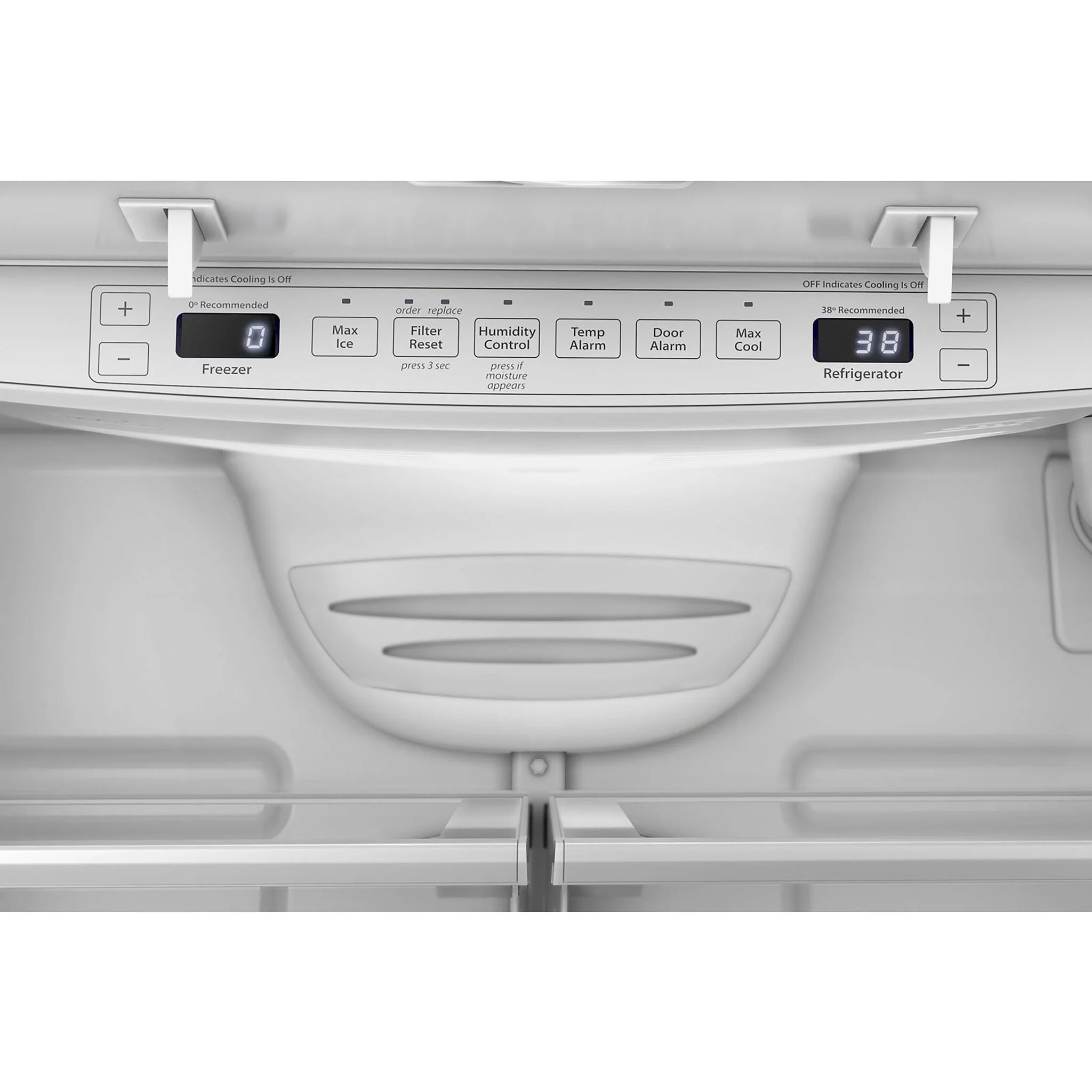 Whirlpool 35.75" 20 Cu. Ft. Fingerprint Resistant Stainless Steel French Door Refrigerator - WRFC2036RZ - Image 7
