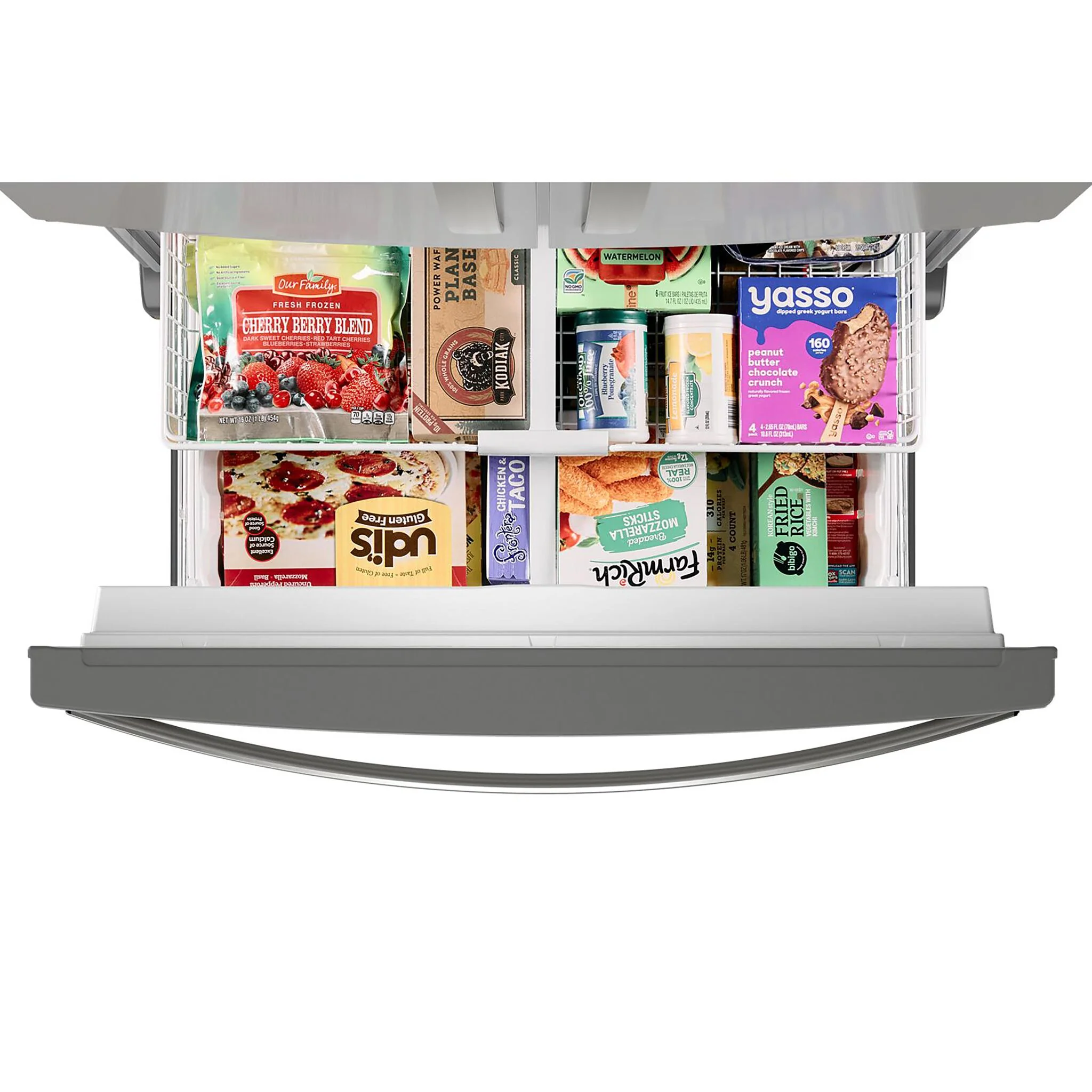 Whirlpool Fingerprint Resistant Stainless Steel French Door Refrigerator (24.7 Cu.Ft.) - WRFF3436RZ - Image 6