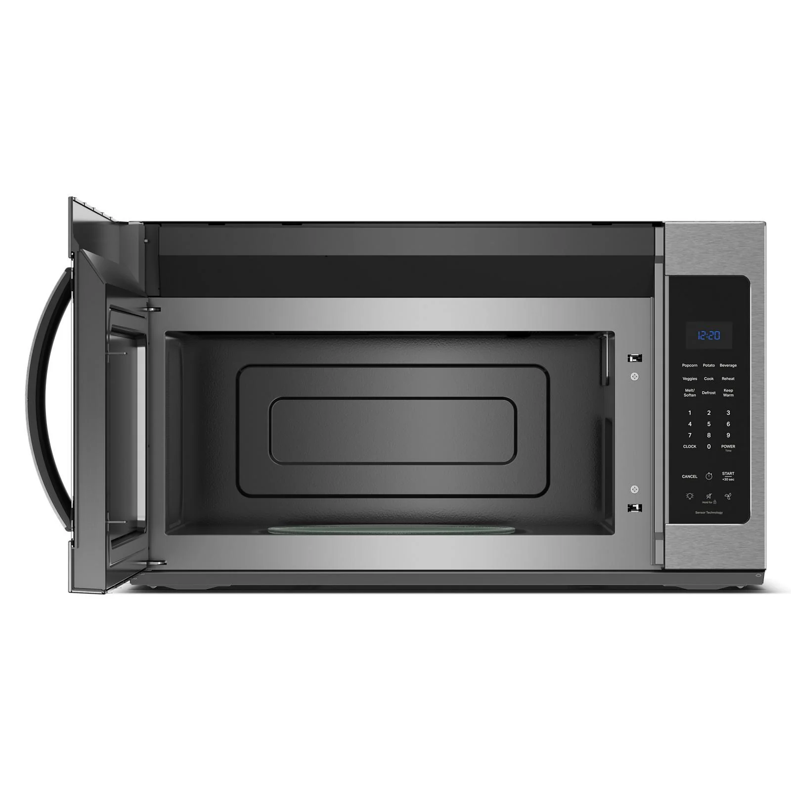 Whirlpool Fingerprint Resistant Stainless Steel Over-The-Range Microwave (1.9 Cu. Ft.) - YWMMS3230SZ - Image 3