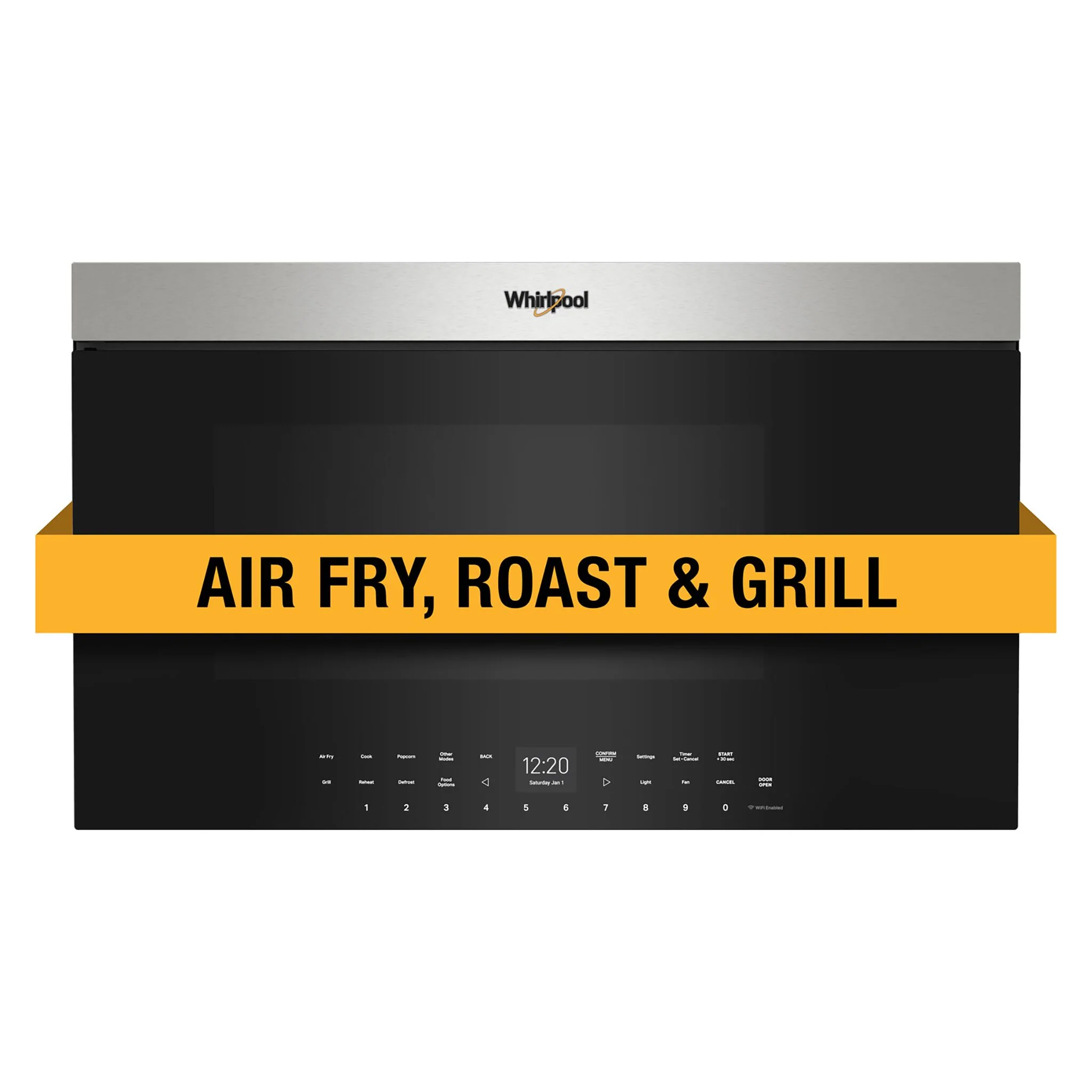 Whirlpool Fingerprint Resistant Stainless Steel Over-the-Range Microwave (1.1 Cu.Ft.) - YWMMF7330RZ - Image 2