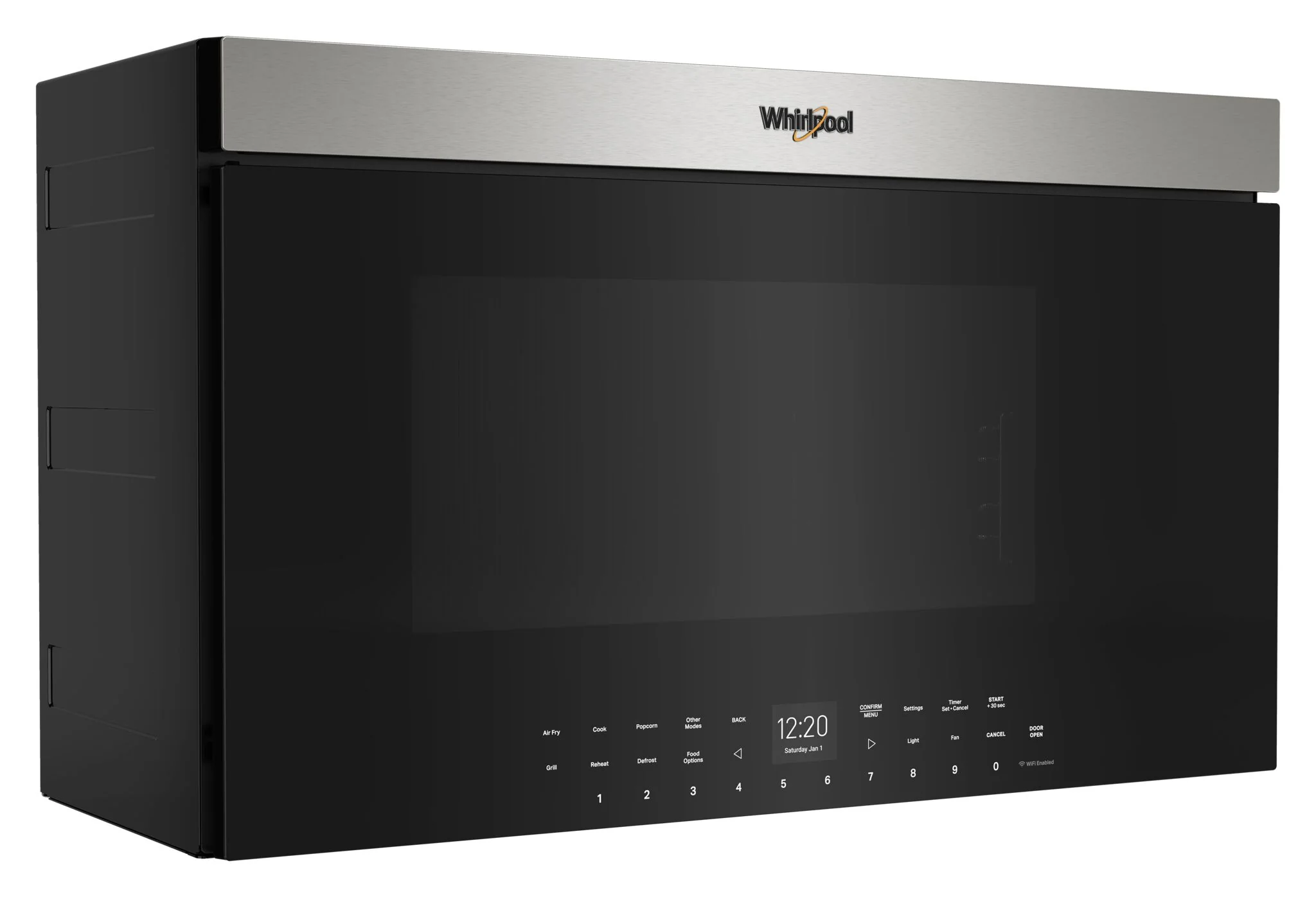 Whirlpool Fingerprint Resistant Stainless Steel Over-the-Range Microwave (1.1 Cu.Ft.) - YWMMF7330RZ - Image 7
