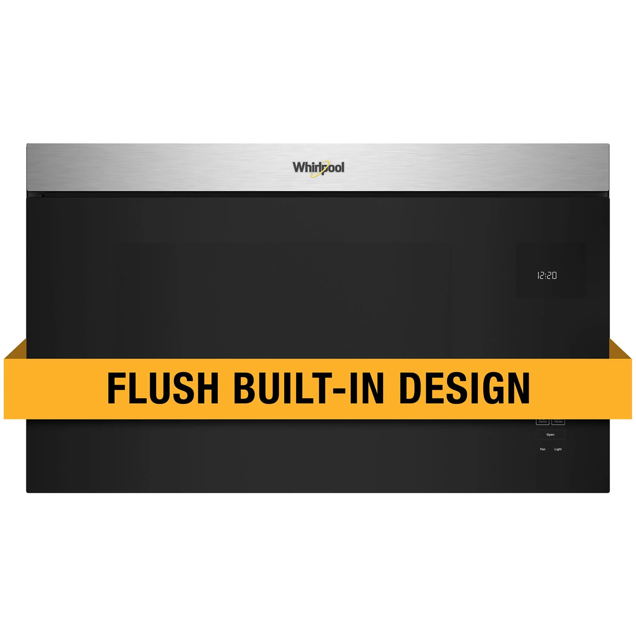 Whirlpool Fingerprint Resistant Stainless Steel Over-the-Range Microwave (1.10 Cu Ft) - YWMMF5930PZ - Image 2