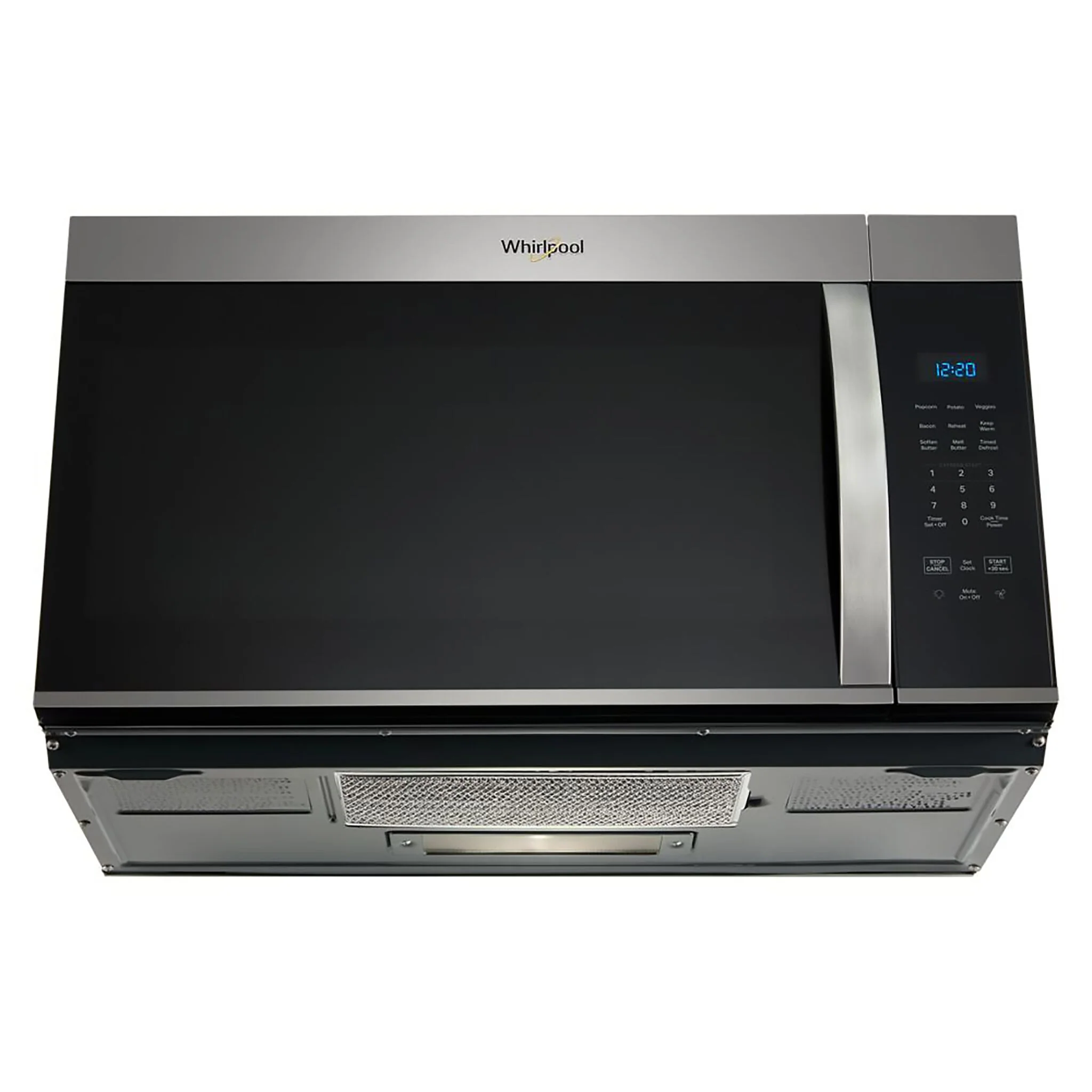Whirlpool Fingerprint Resistant Stainless Steel Over-The-Range Microwave (1.7 Cu.Ft.) - YWMMS3130RZ - Image 4