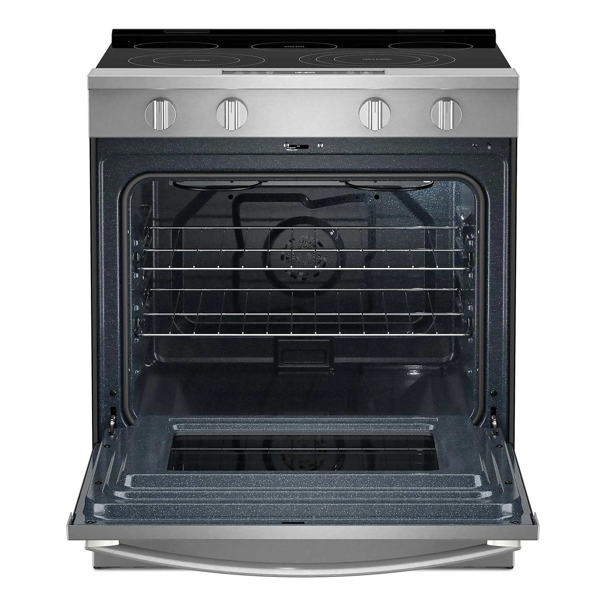 Whirlpool Fingerprint Resistant Stainless Steel Slide-In Electric Convection Range (5.3 cu.ft.) - YWSES5030SZ - Image 3
