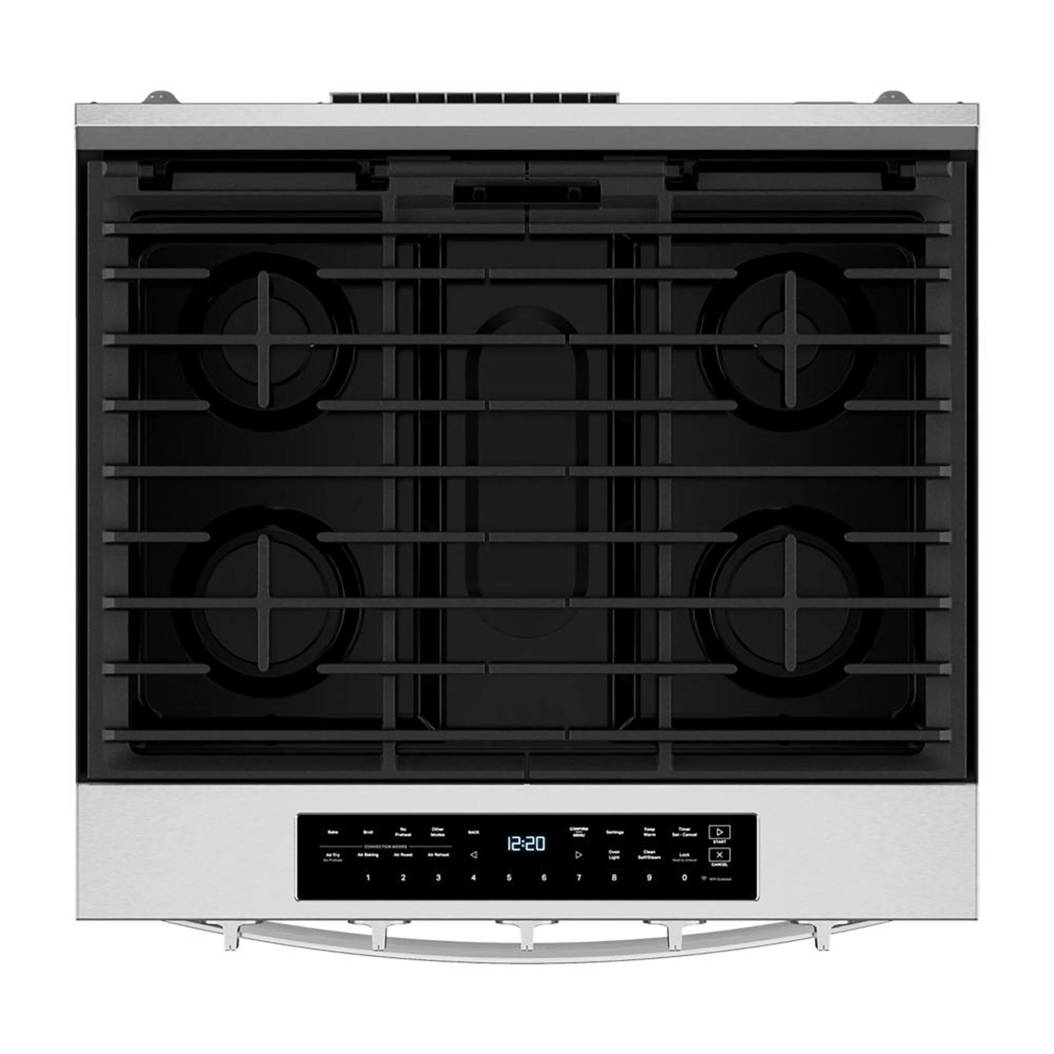 Whirlpool Fingerprint Resistant Stainless Steel Slide-In Gas Range (5 Cu.Ft.) - WSGS7530RZ - Image 4