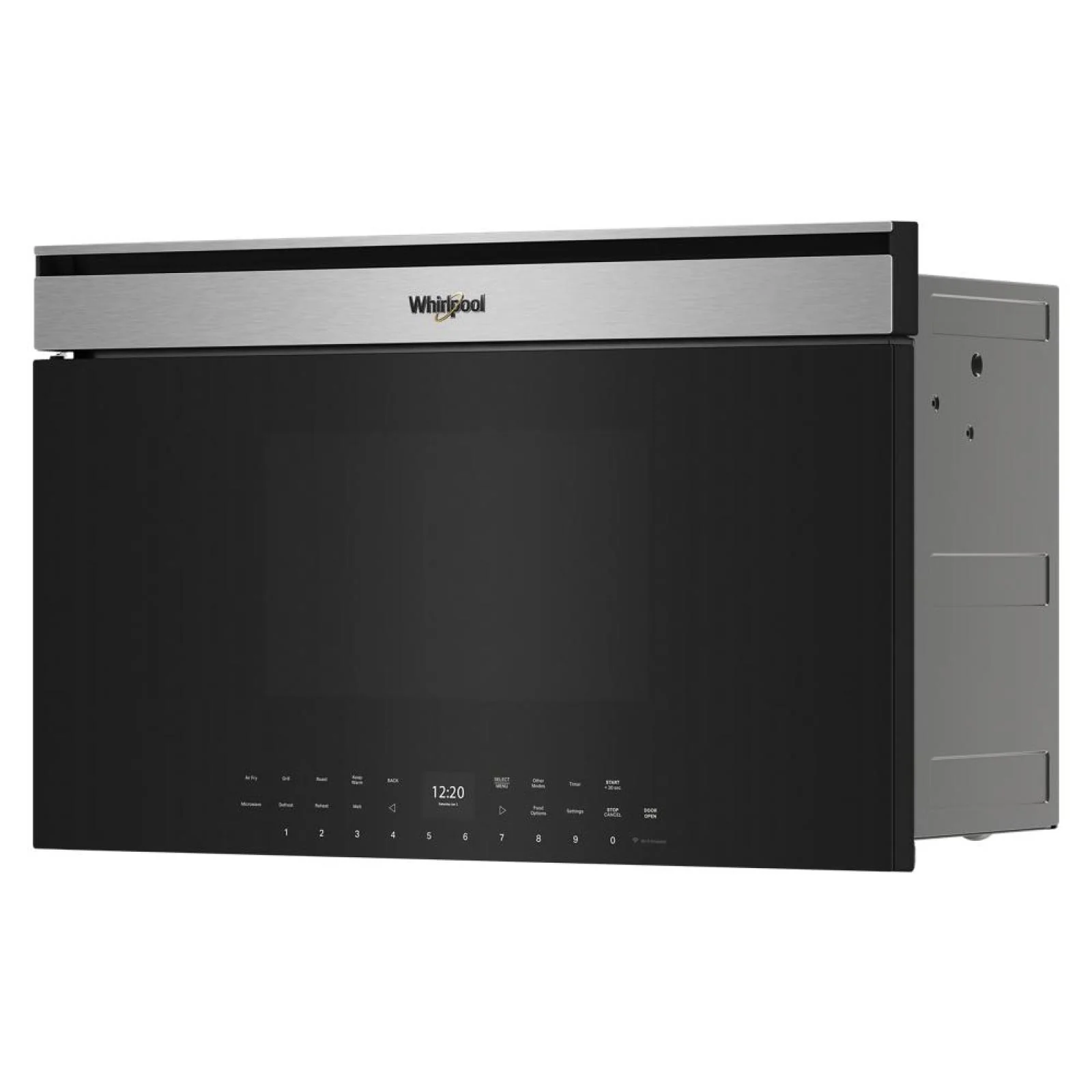 Whirlpool Fingerprint Resistant Stainless Steel Smart Built-In Convection Microwave (1.1 Cu. Ft.) - YWMBT7030SZ - Image 4