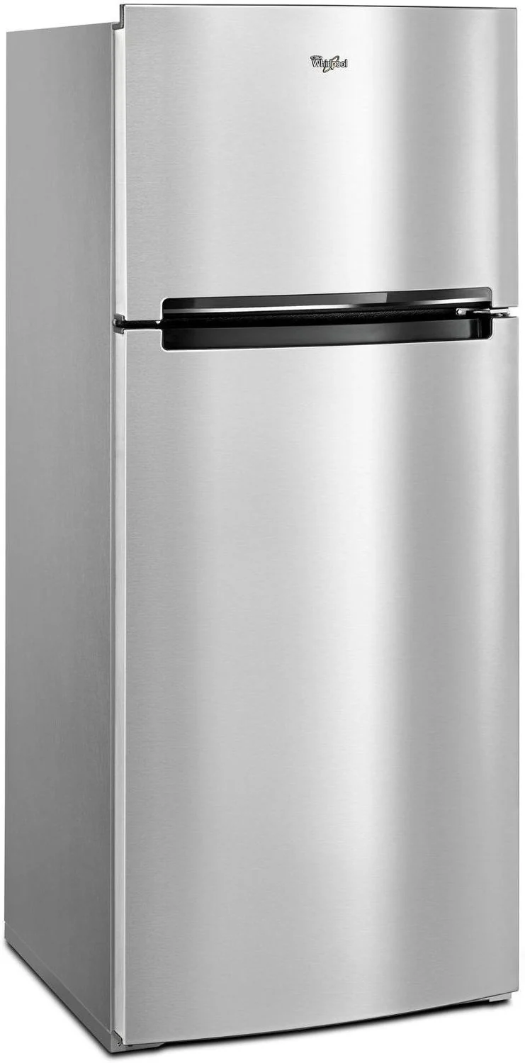 Whirlpool 28" 18 Cu. Ft. Metallic Steel Top-Freezer Refrigerator - WRT518SZFG - Image 3