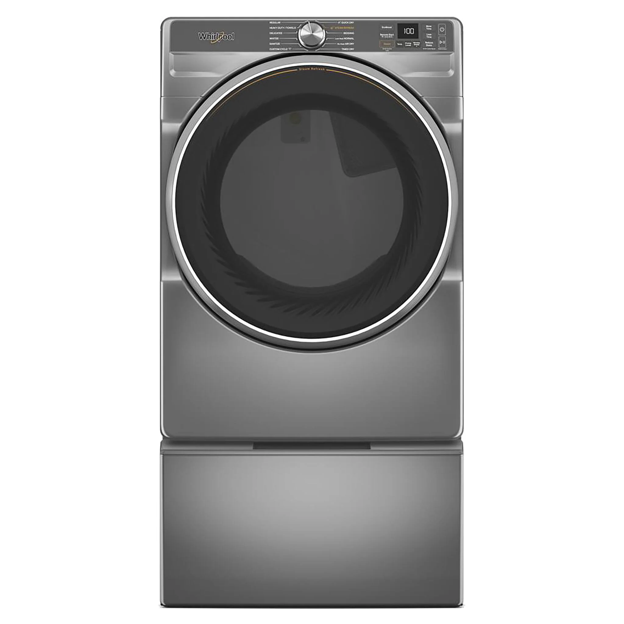 Whirlpool Radiant Silver Electric Dryer (7.4 Cu.Ft.) - YWED6720RR - Image 3