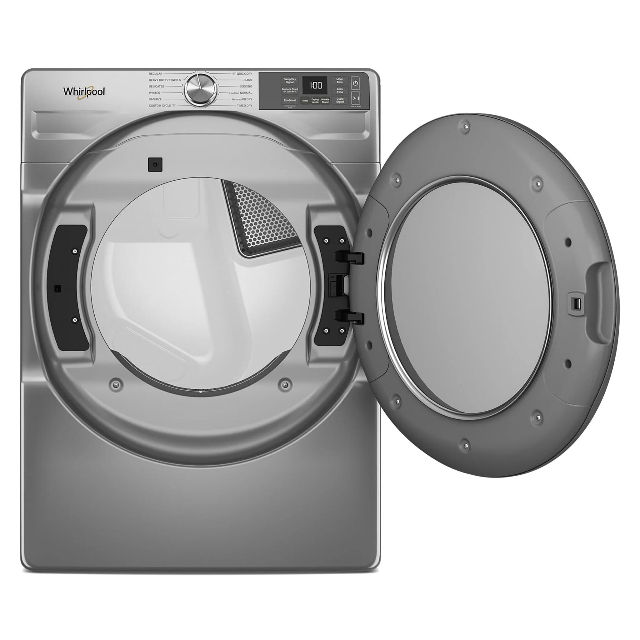 Whirlpool Radiant Silver Gas Dryer (7.4 Cu.Ft.) - WGD6720RR - Image 3
