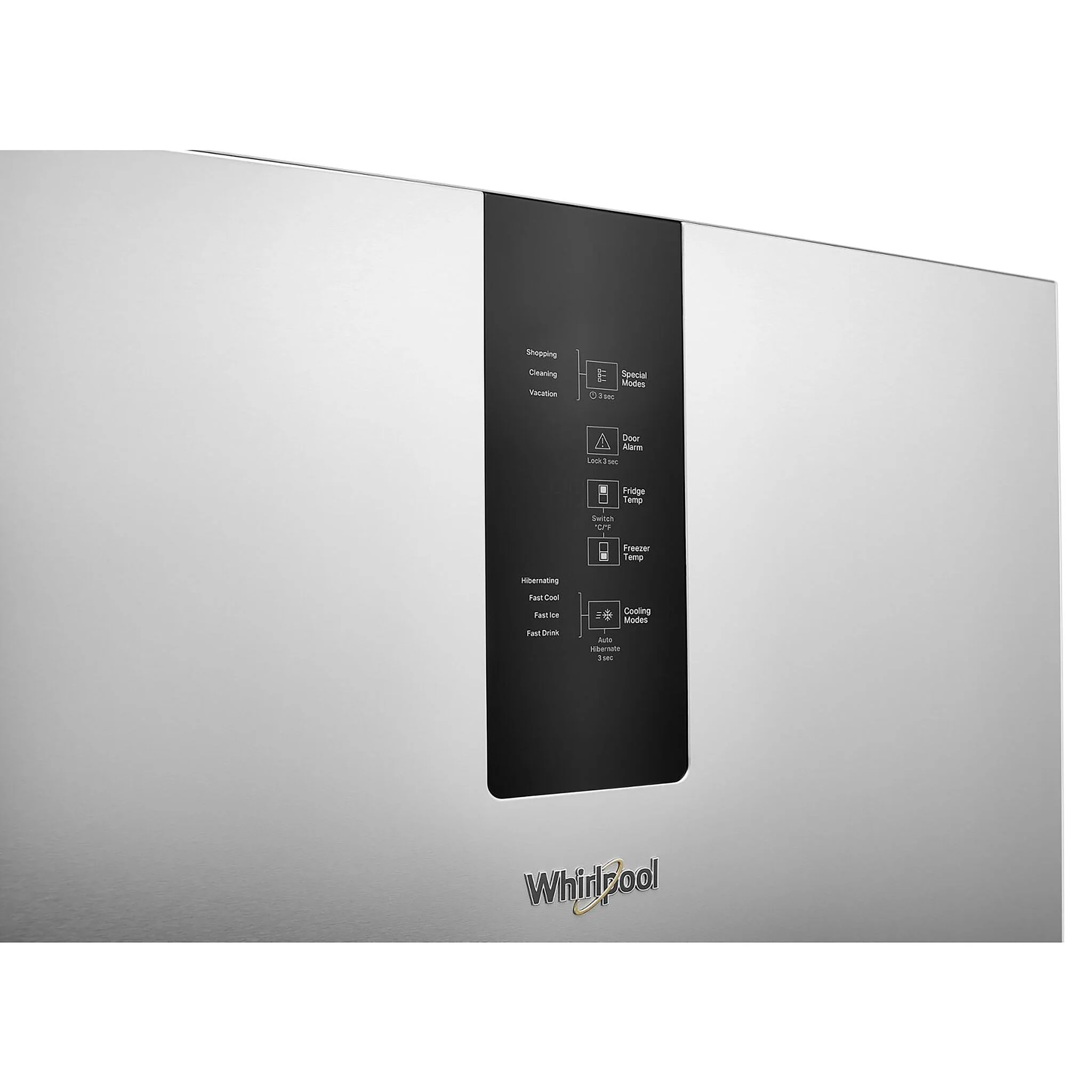 Whirlpool 24" 12.9 Cu. Ft. Stainless Steel Bottom-Freezer Refrigerator - WRB533CZJZ - Image 4