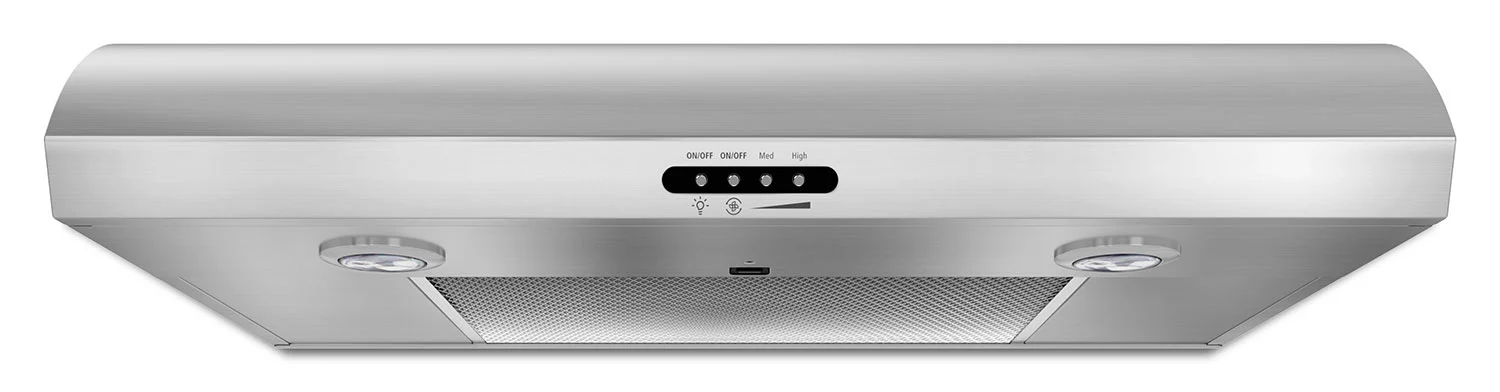 Whirlpool Stainless Steel 30" 350 CFM Range Hood - UXT5230BDS - Image 4