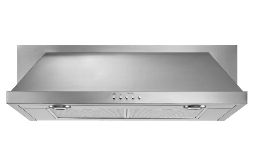 Whirlpool Stainless Steel 30" 400 CFM Convertible Under-Cabinet Range Hood - UXT5530AAS - Image 3