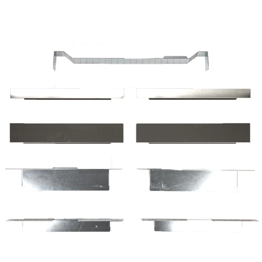 Whirlpool Stainless Steel Built-In Oven Side Trim Kit - W11300447 - Image 2