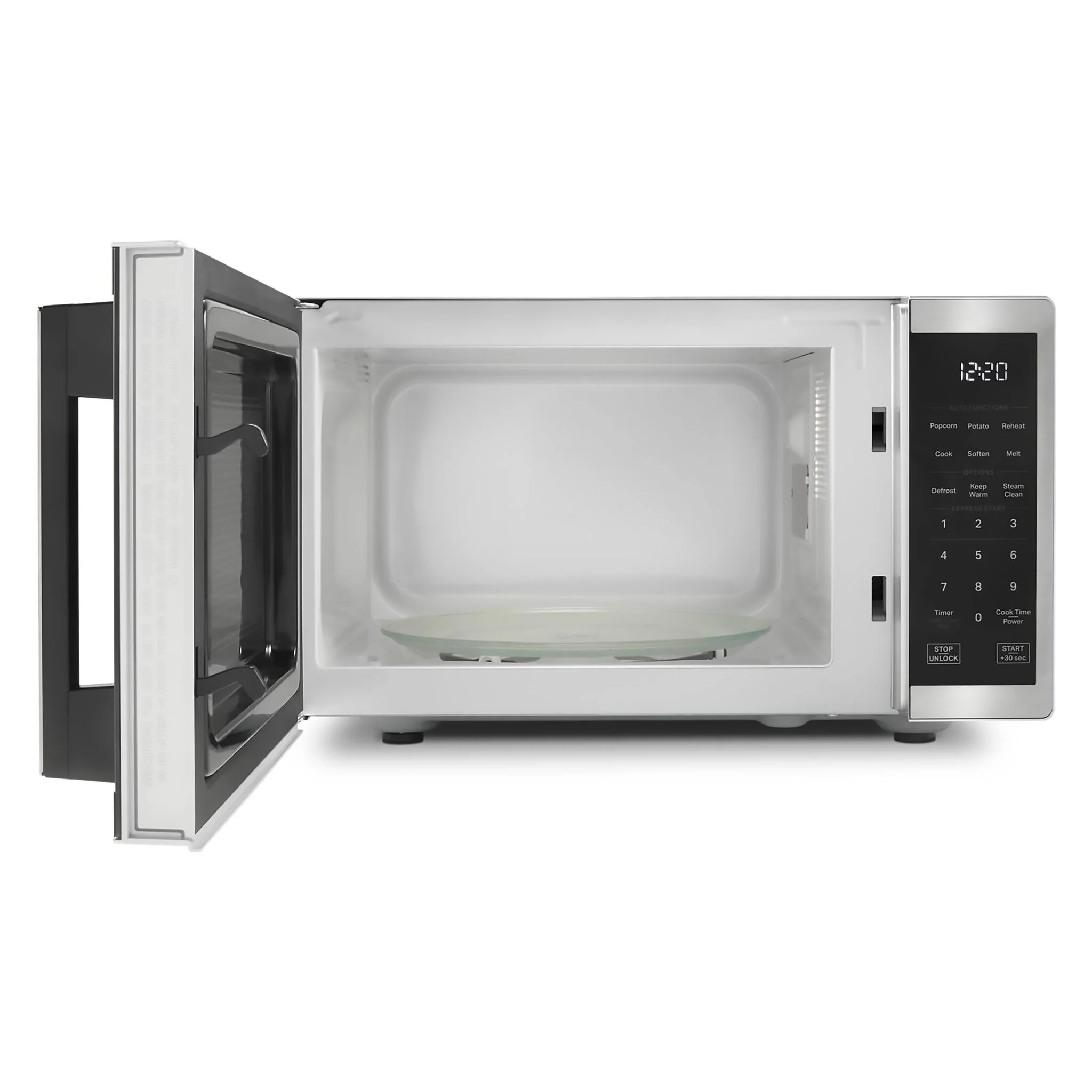 Whirlpool Stainless Steel Countertop Microwave (0.9 cu ft) - WMCS3019RS - Image 2
