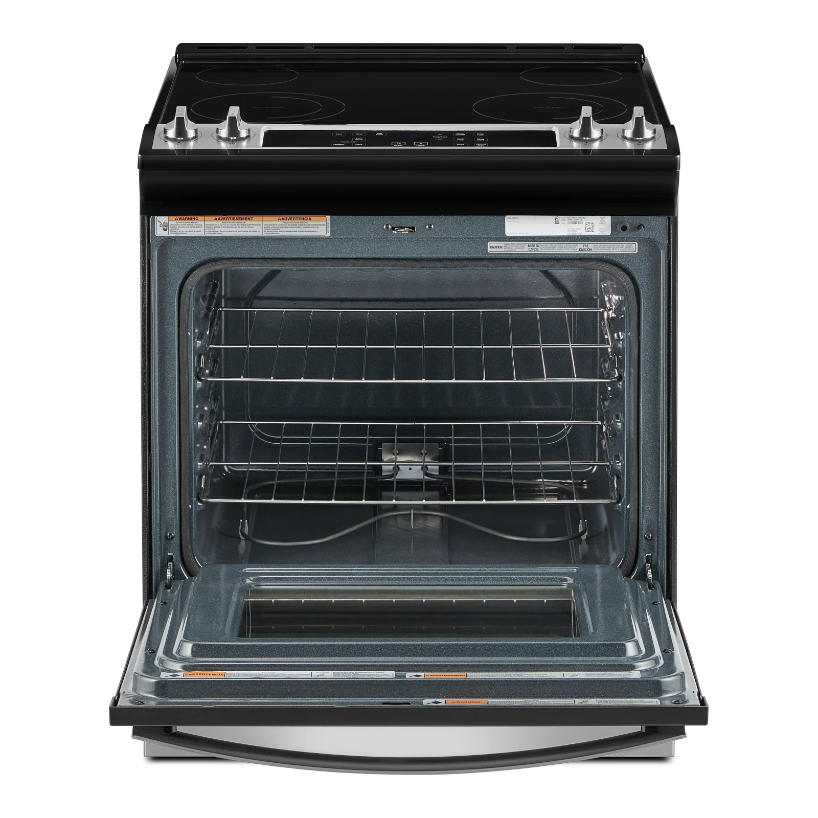 Whirlpool Stainless Steel Electric Range with Frozen Bake Technology (4.8 Cu.Ft) - YWEE515S0LS - Image 4