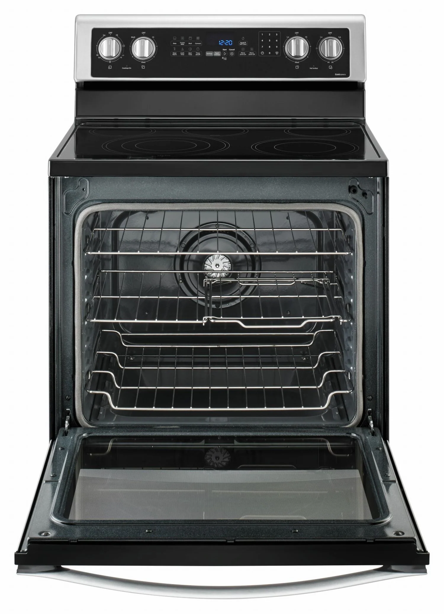 Whirlpool Stainless Steel Free-Standing Electric Range (6.4 Cu.Ft.) - YWFE745H0FS - Image 3