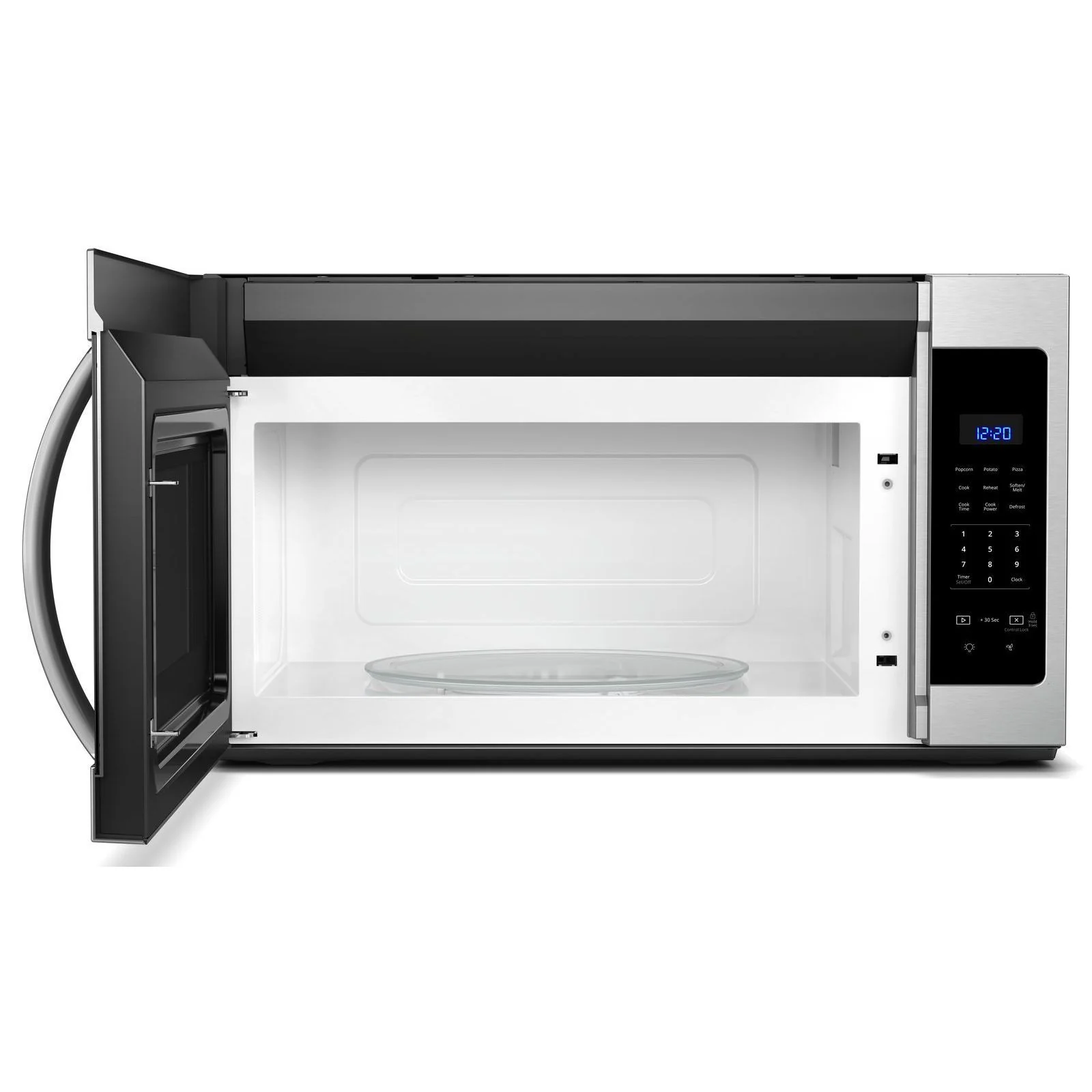 Whirlpool Stainless Steel Over-the-Range Microwave and Hood Combination (1.7 Cu.Ft.) - YWMH31017HS - Image 2