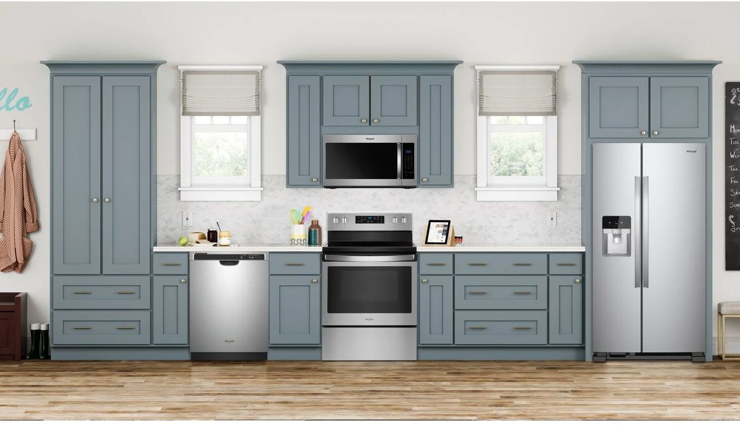 Whirlpool 35.5" 25 cu. Ft. Stainless Steel Side-by-Side Refrigerator - WRS555SIHZ - Image 5