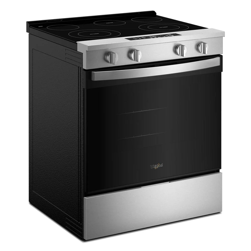 Whirlpool Stainless Steel Slide-In Smart Electric Range (5.3 Cu. Ft.)- YWSES3330TS - Image 4