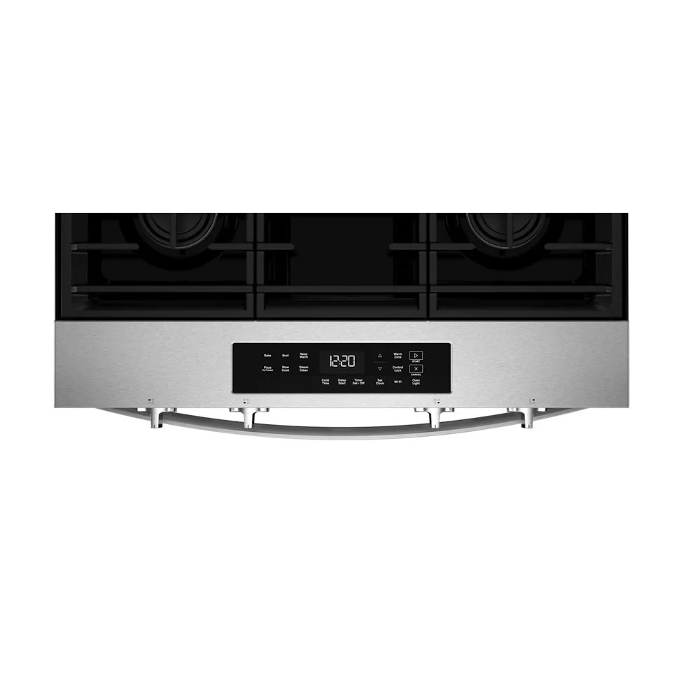 Whirlpool Stainless Steel Slide-In Smart Gas Range (5.0 Cu. Ft.) - WSGS3330TS - Image 8