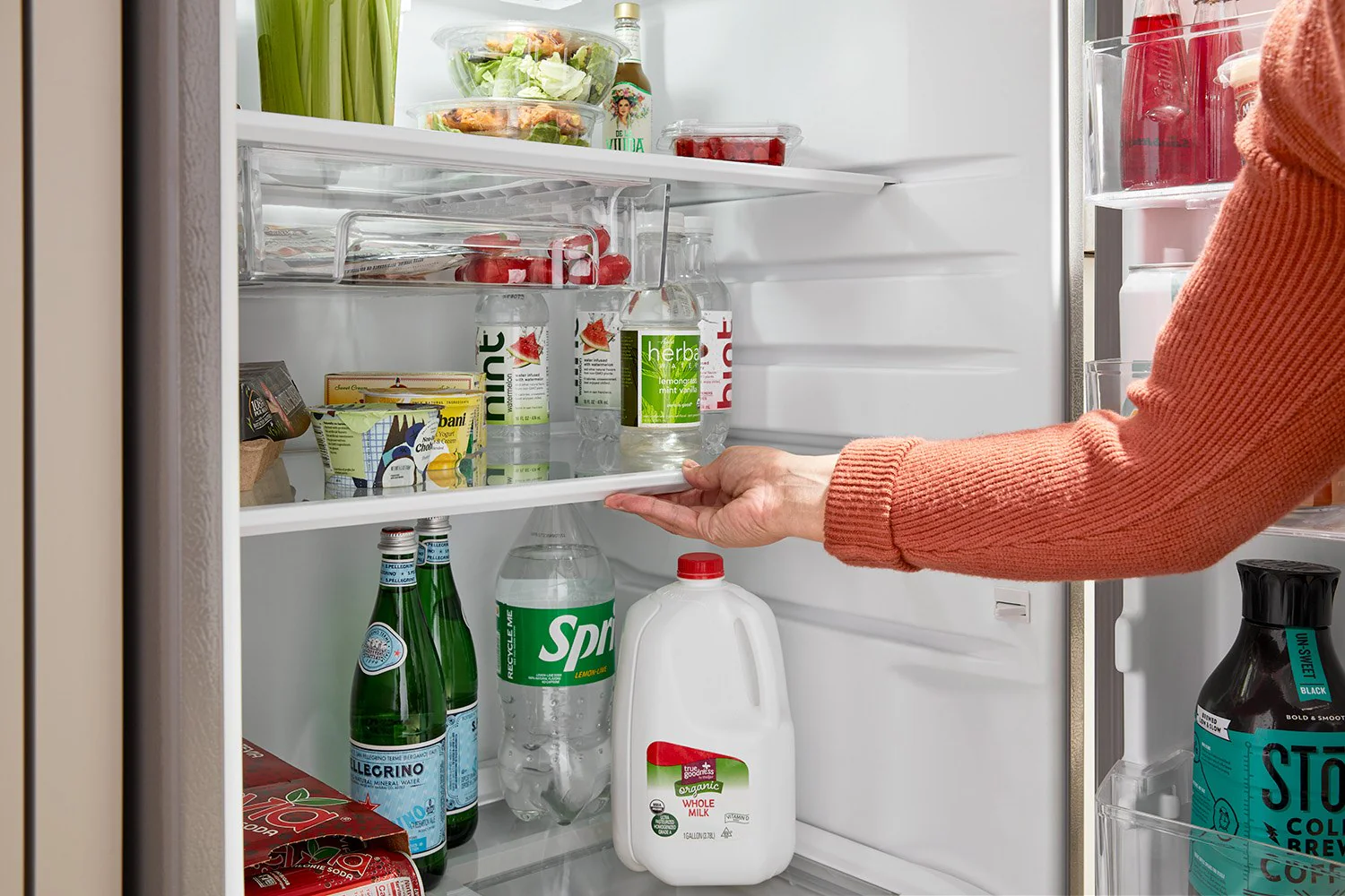 Whirlpool 30.5" 16.3 Cu. Ft. Stainless Steel Top-Freezer Refrigerator - WRTX5028PM - Image 7