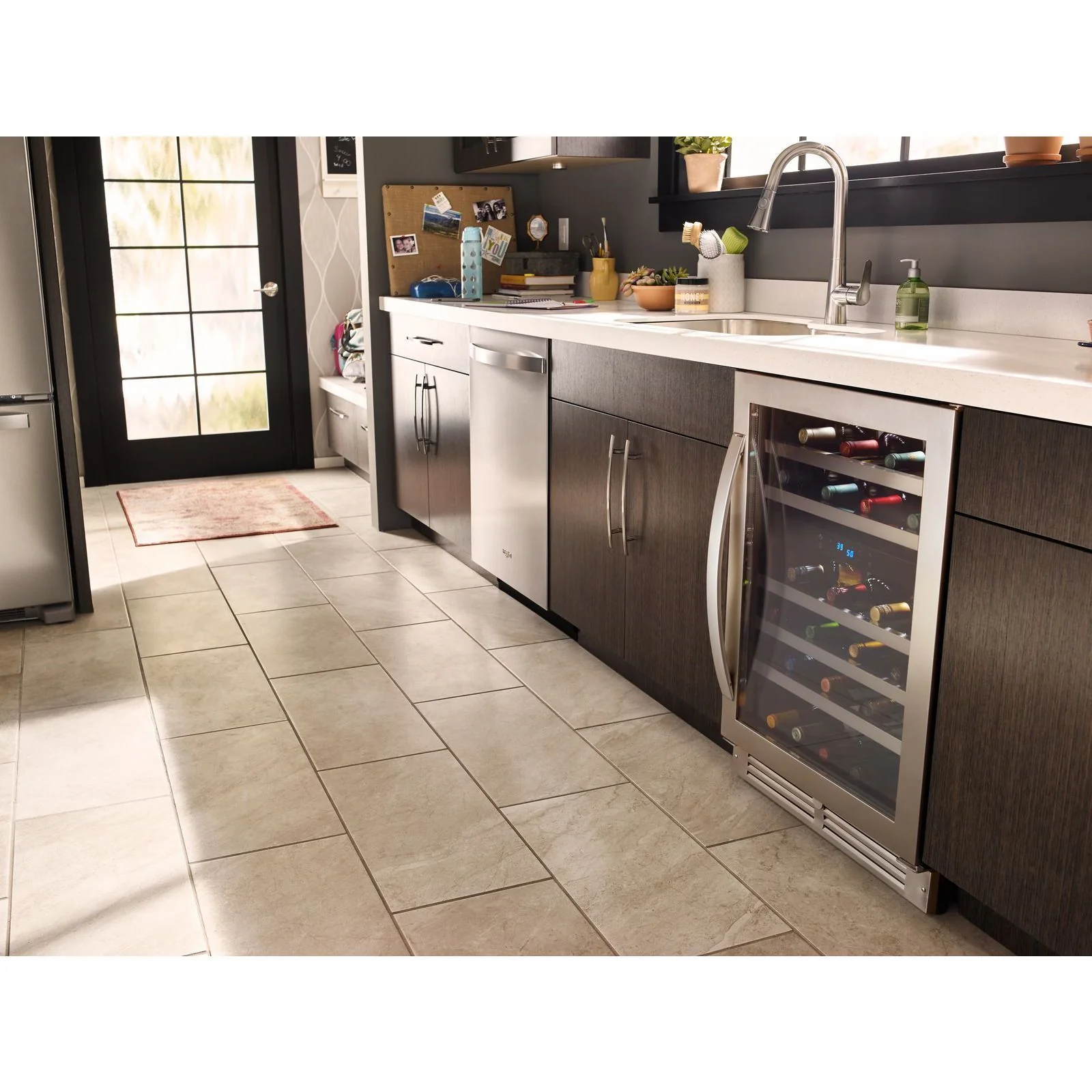 Whirlpool Stainless Steel Undercounter Wine Center (46 Bottles) - WUW55X24HS - Image 4