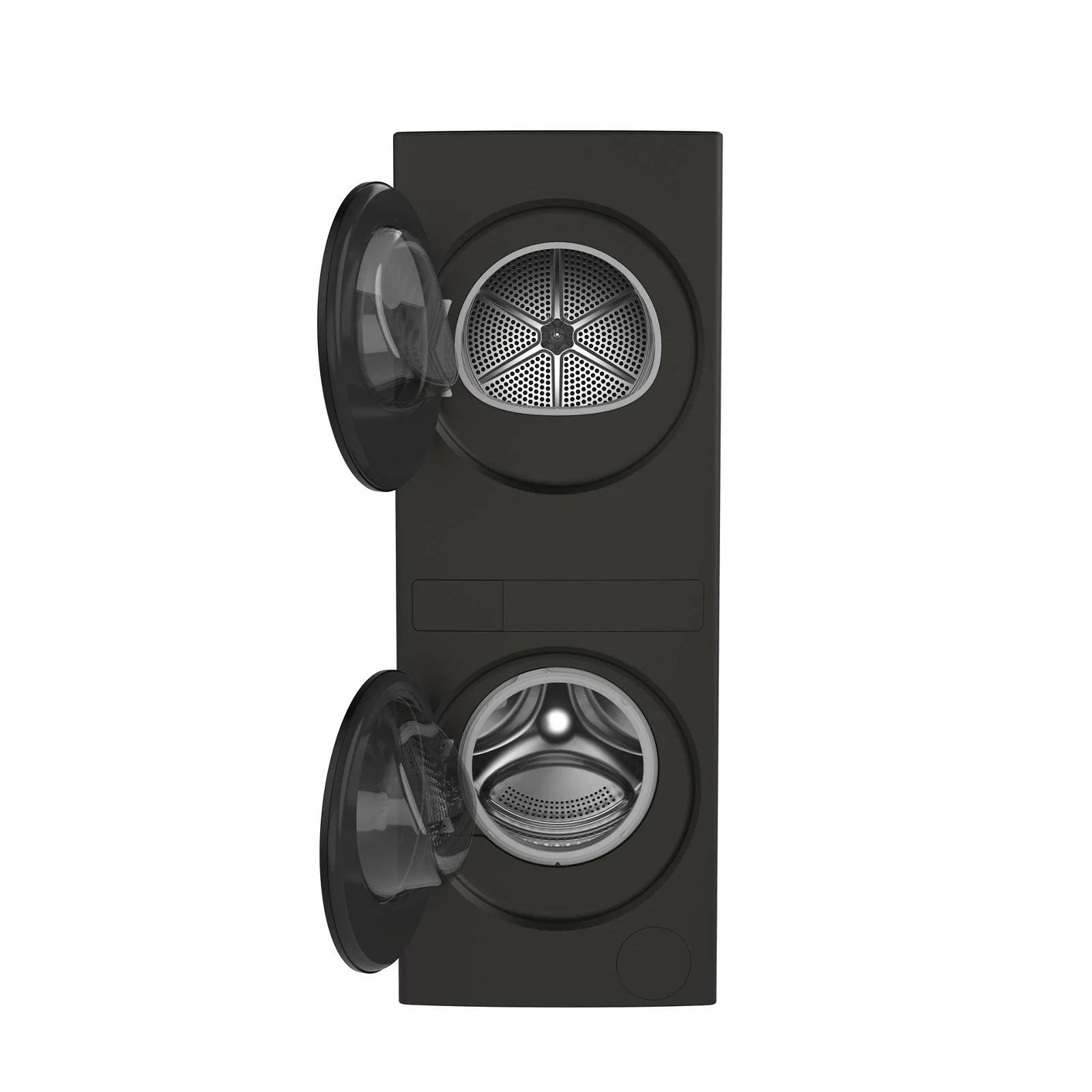 Whirlpool Titanium Metallic Electric 24in Laundry Tower - YWFH5424SJ - Image 3