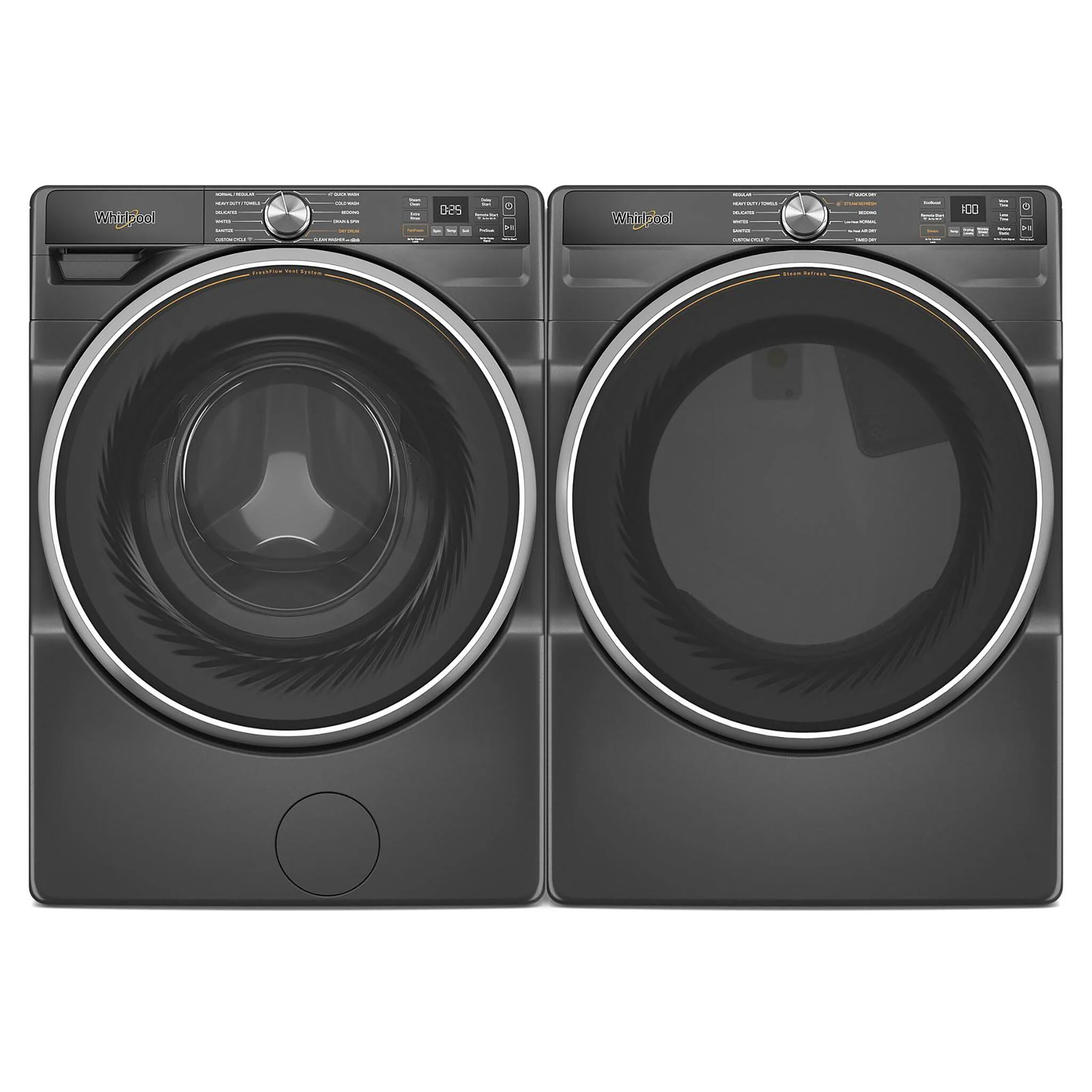 Whirlpool Volcano Black Electric Dryer (7.4 Cu.Ft.) - YWED6720RU - Image 4