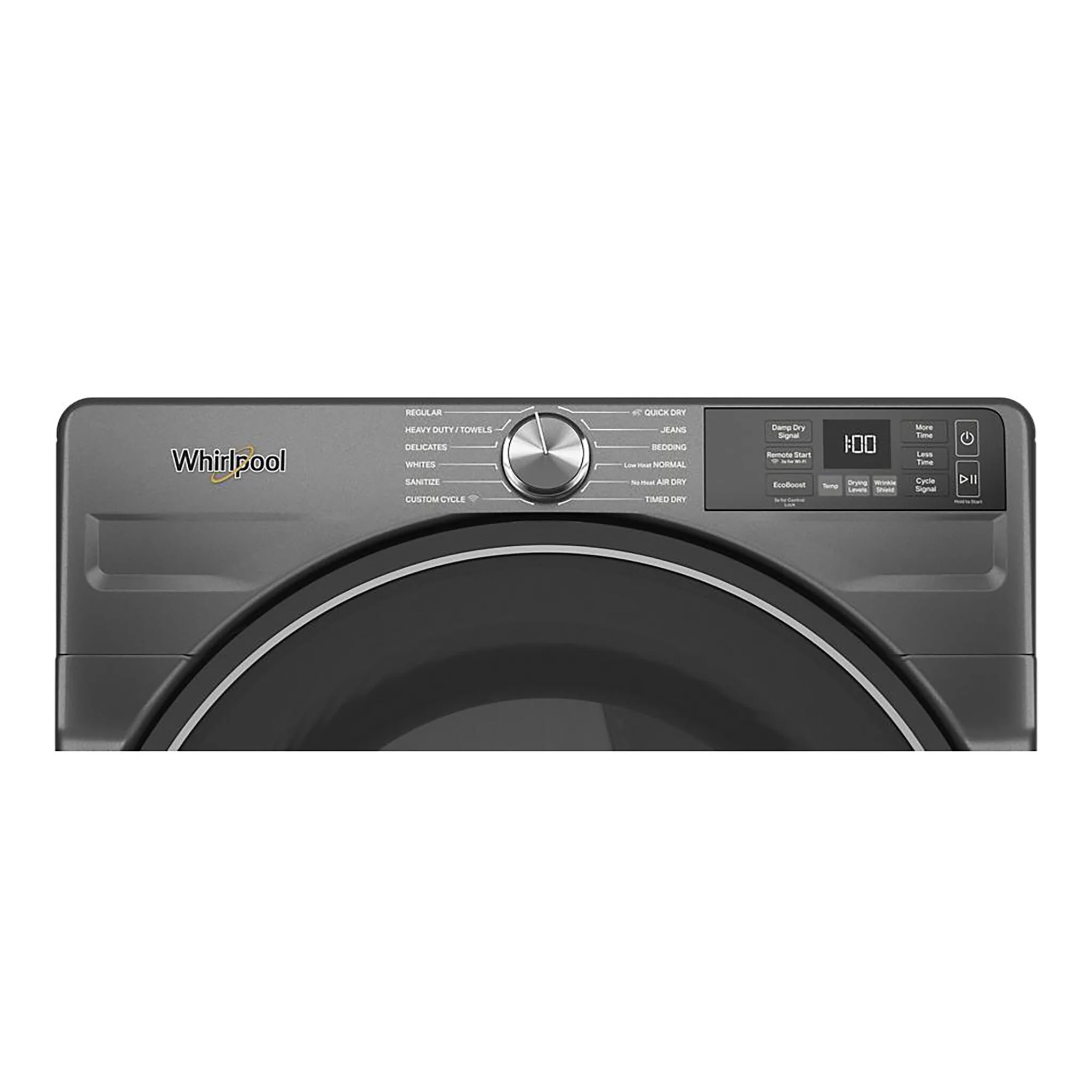 Whirlpool Volcano Black Electric Dryer with Wrinkle Shield™ (7.4 Cu.Ft.) - YWED5720RU - Image 5