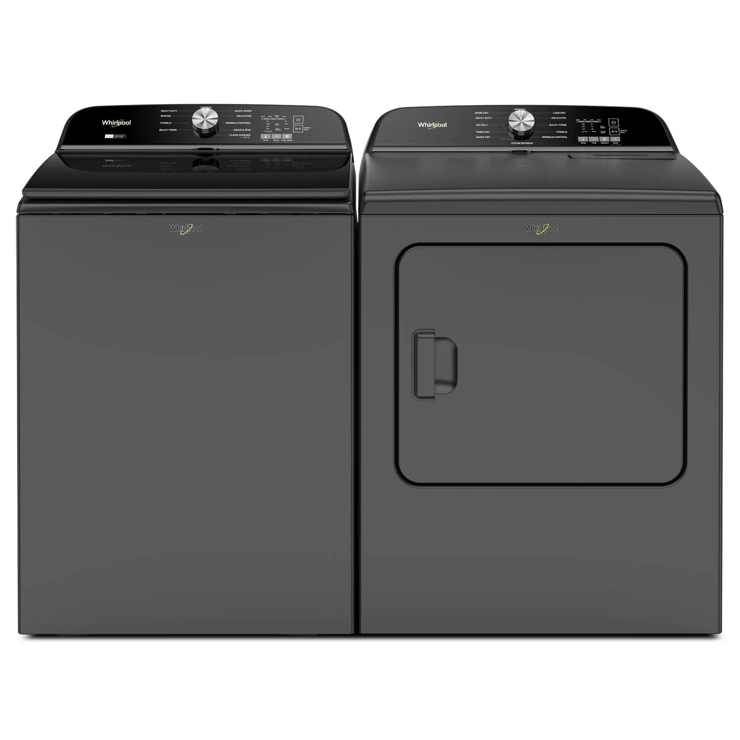 Whirlpool Volcano Black Top Load Washer (6.1 Cu Ft) - WTW6157PB - Image 7