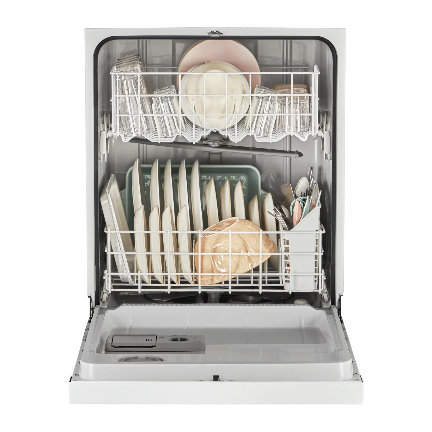 Whirlpool White 24" Dishwasher (57 dBA) - WDF341PAPW - Image 3