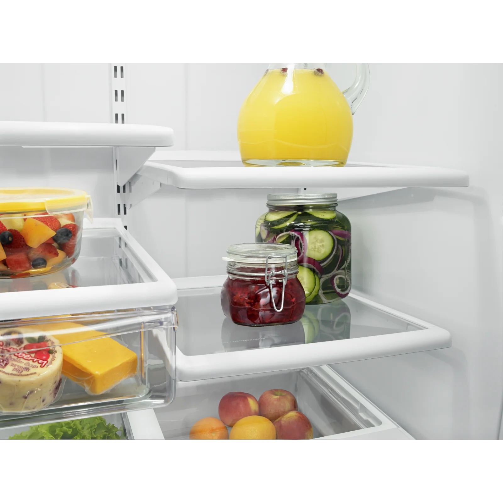 Whirlpool 30" 18.4 Cu. Ft. White Bottom-Freezer Refrigerator - WRB329DFBW - Image 6