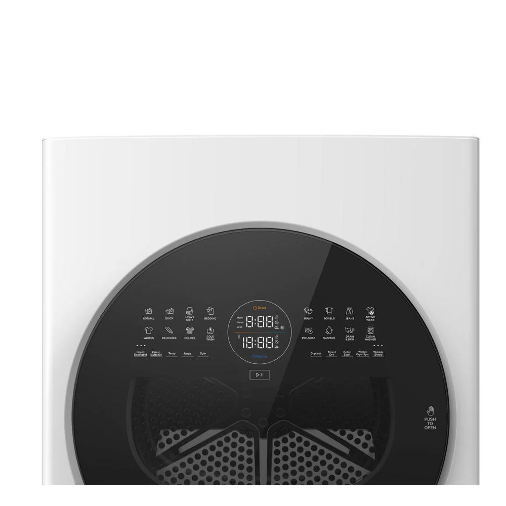 Whirlpool White Electric 24in Laundry Tower - YWFH5424SW - Image 6