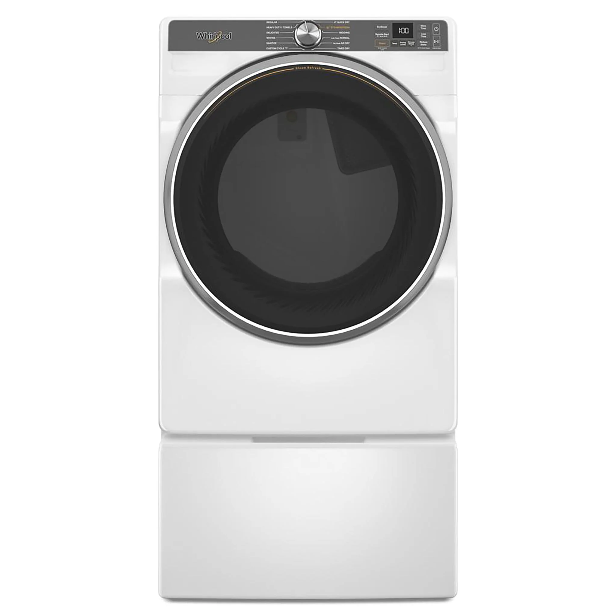 Whirlpool White Electric Dryer (7.4 Cu.Ft.) - YWED6720RW - Image 3