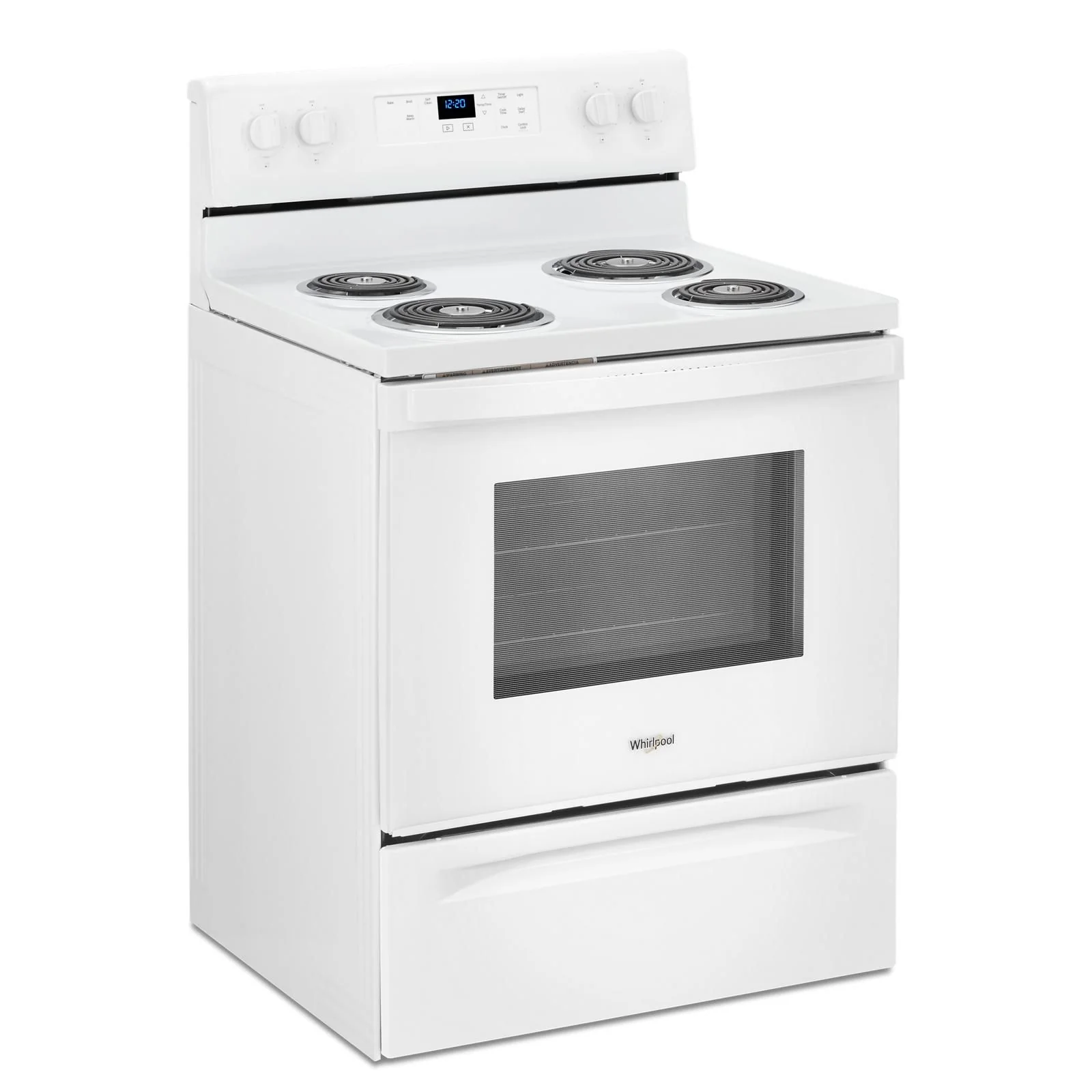 Whirlpool White Freestanding Electric Range (4.8 Cu. Ft.) - YWFC315S0JW - Image 2