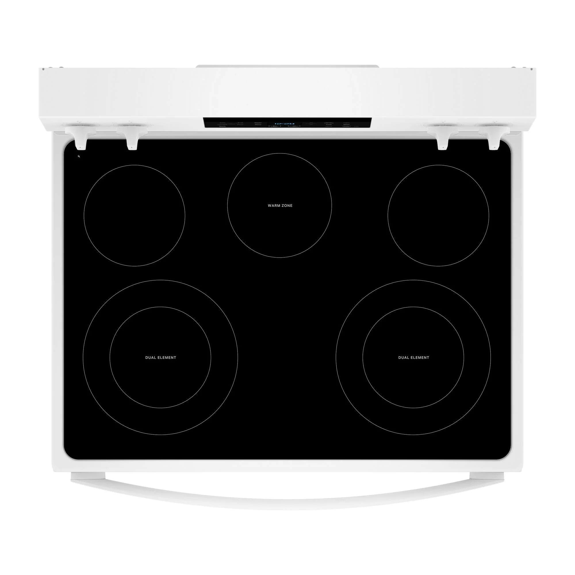 Whirlpool White Freestanding Electric Single Oven Convection Range (5.3 Cu. Ft.) - YWFES4530SW - Image 4