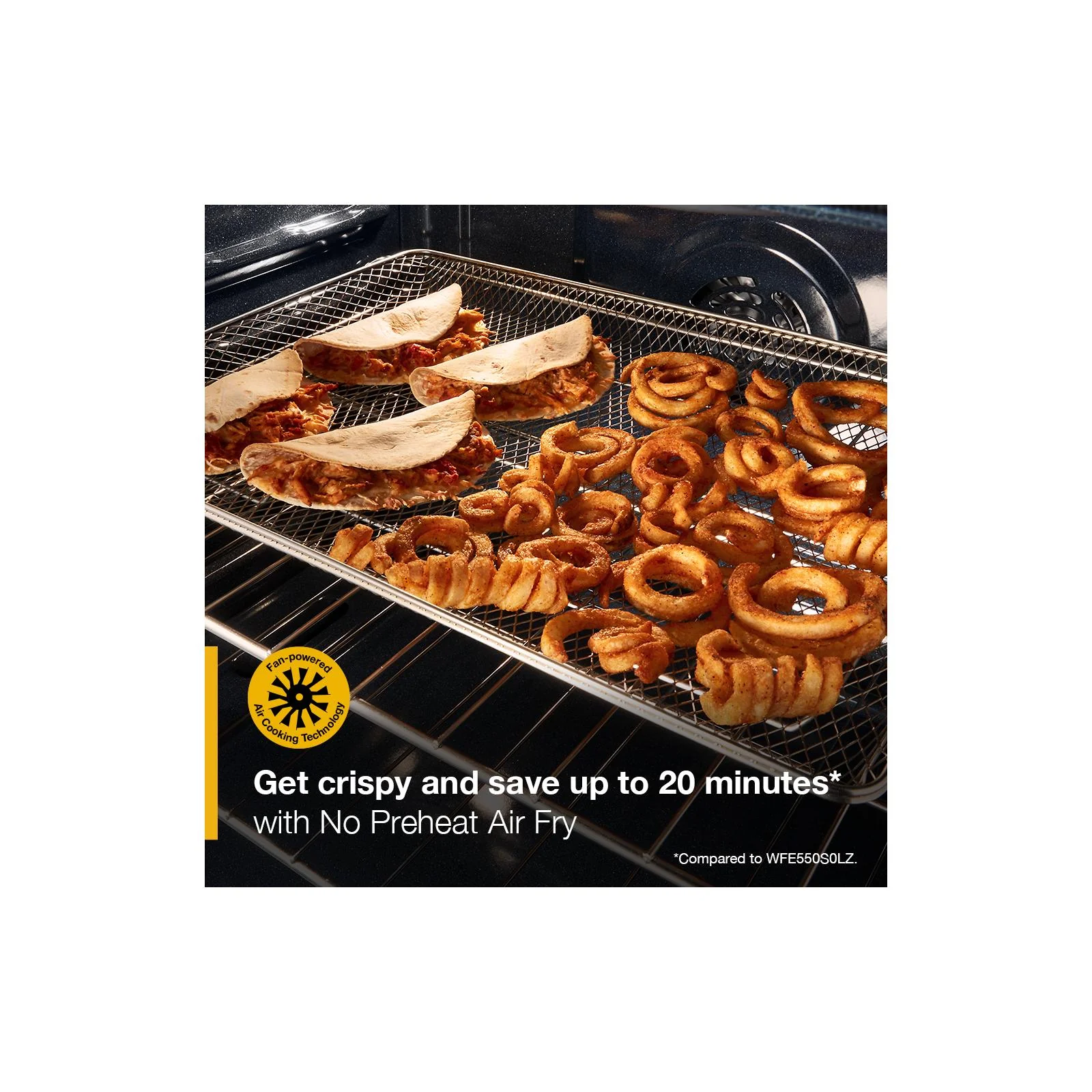 Whirlpool White Freestanding Electric Single Oven Convection Range (5.3 Cu. Ft.) - YWFES4530SW - Image 9