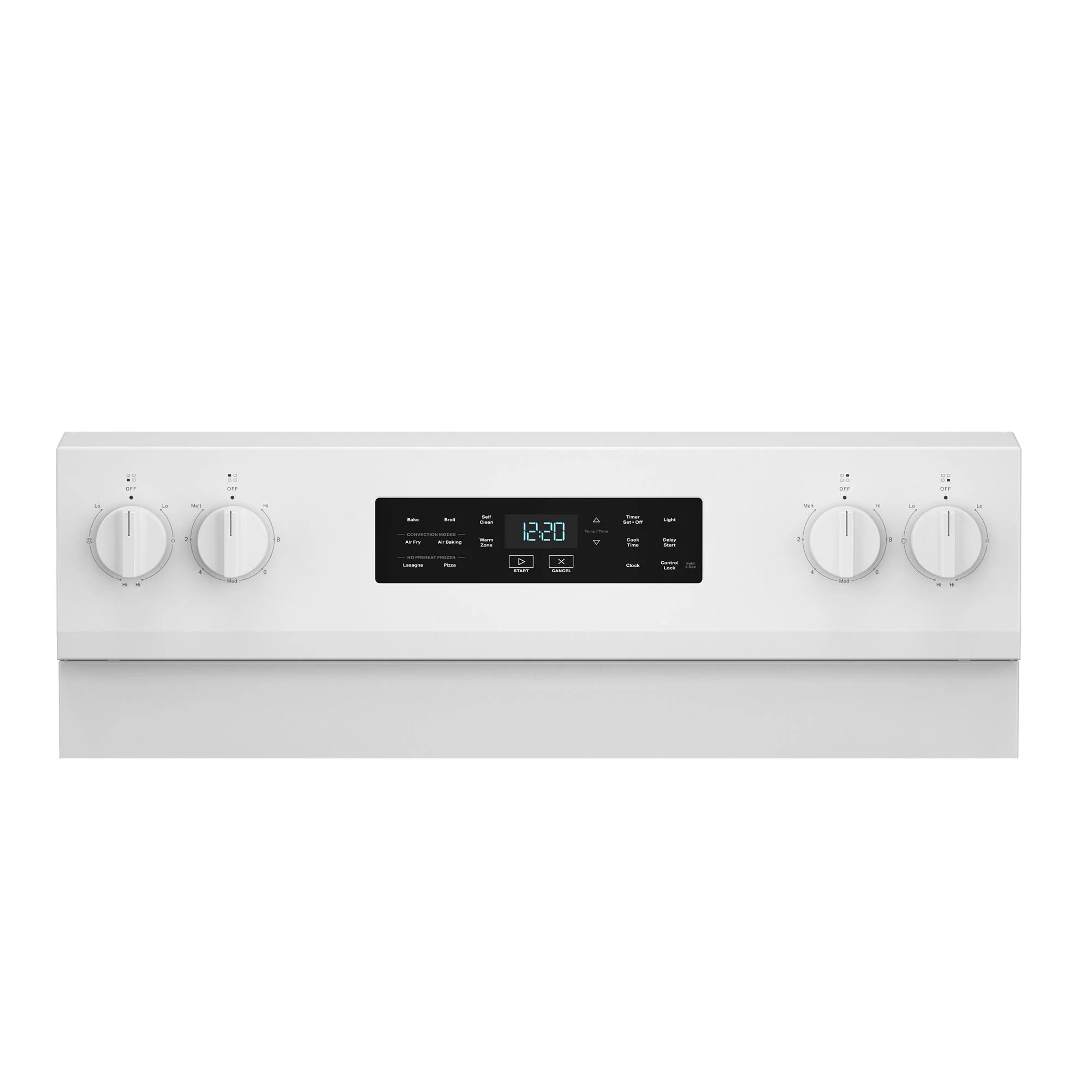 Whirlpool White Freestanding Electric Single Oven Convection Range (5.3 Cu. Ft.) - YWFES5730SW - Image 6