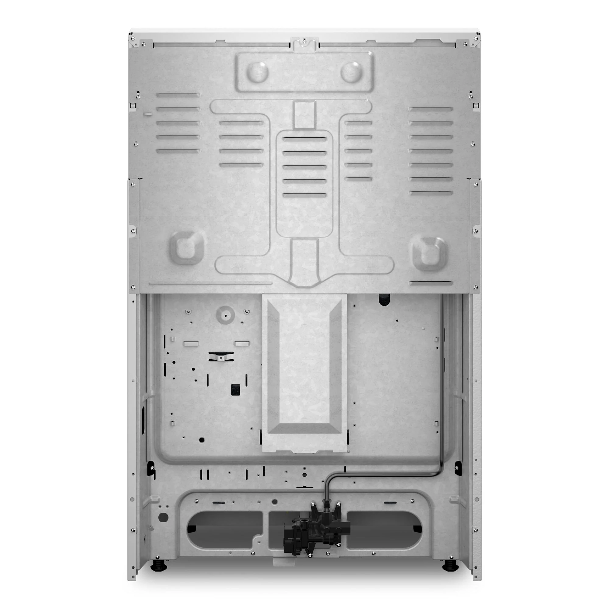 Whirlpool White Freestanding Gas Single Oven Convection Range (5.0 Cu. Ft.) - WFGS4530SW - Image 5