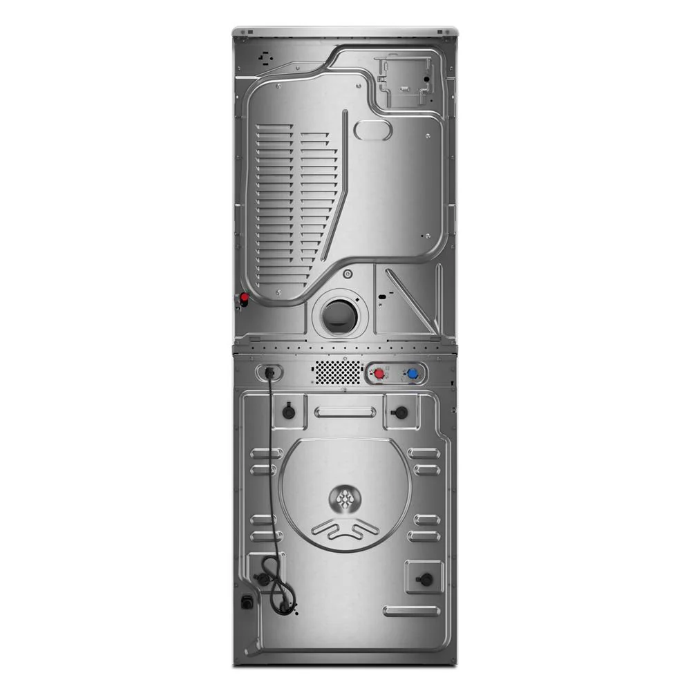 Whirlpool White Front Load Laundry Tower with FreshFlowTM Vent System and UV Clean Technology (5.2 cu. ft. Washer & 7.4 cu. ft. Gas Dryer) - WGF5727TW - Image 4