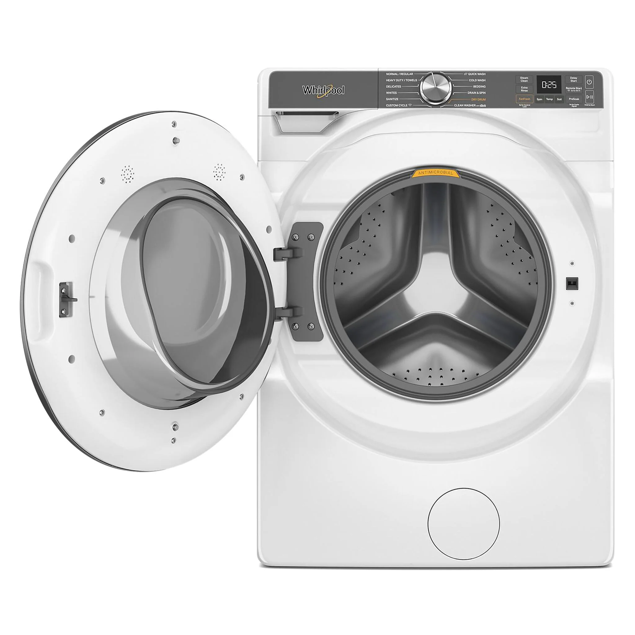 Whirlpool White Front-Load Washer with FreshFlow™ Vent System (5.8 Cu.Ft.) - WFW6720RW - Image 3