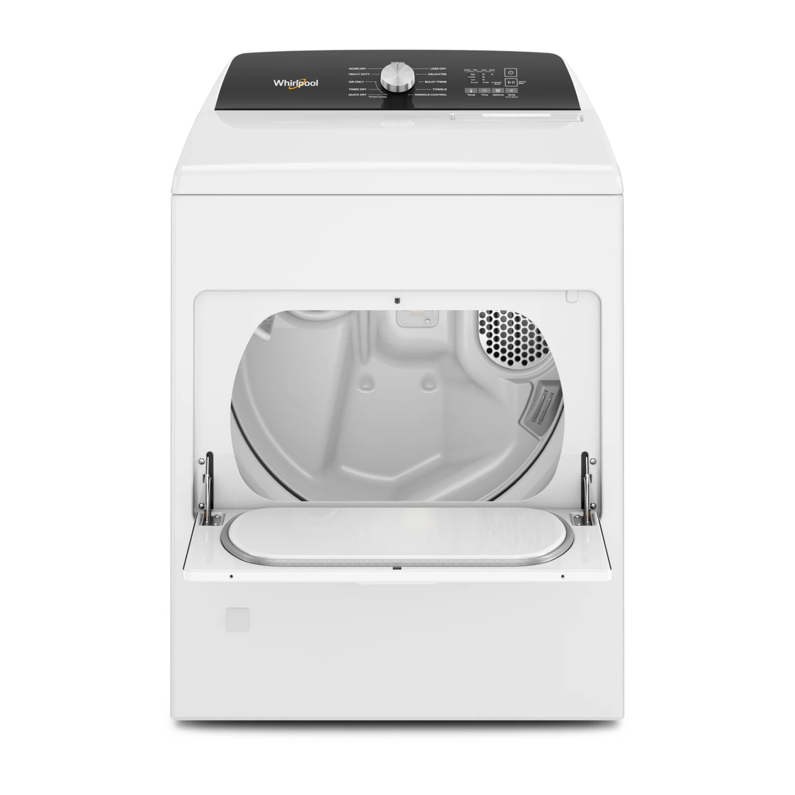 Whirlpool White Gas Dryer with Moisture Sensing (7.0 Cu.Ft) - WGD5010LW - Image 3
