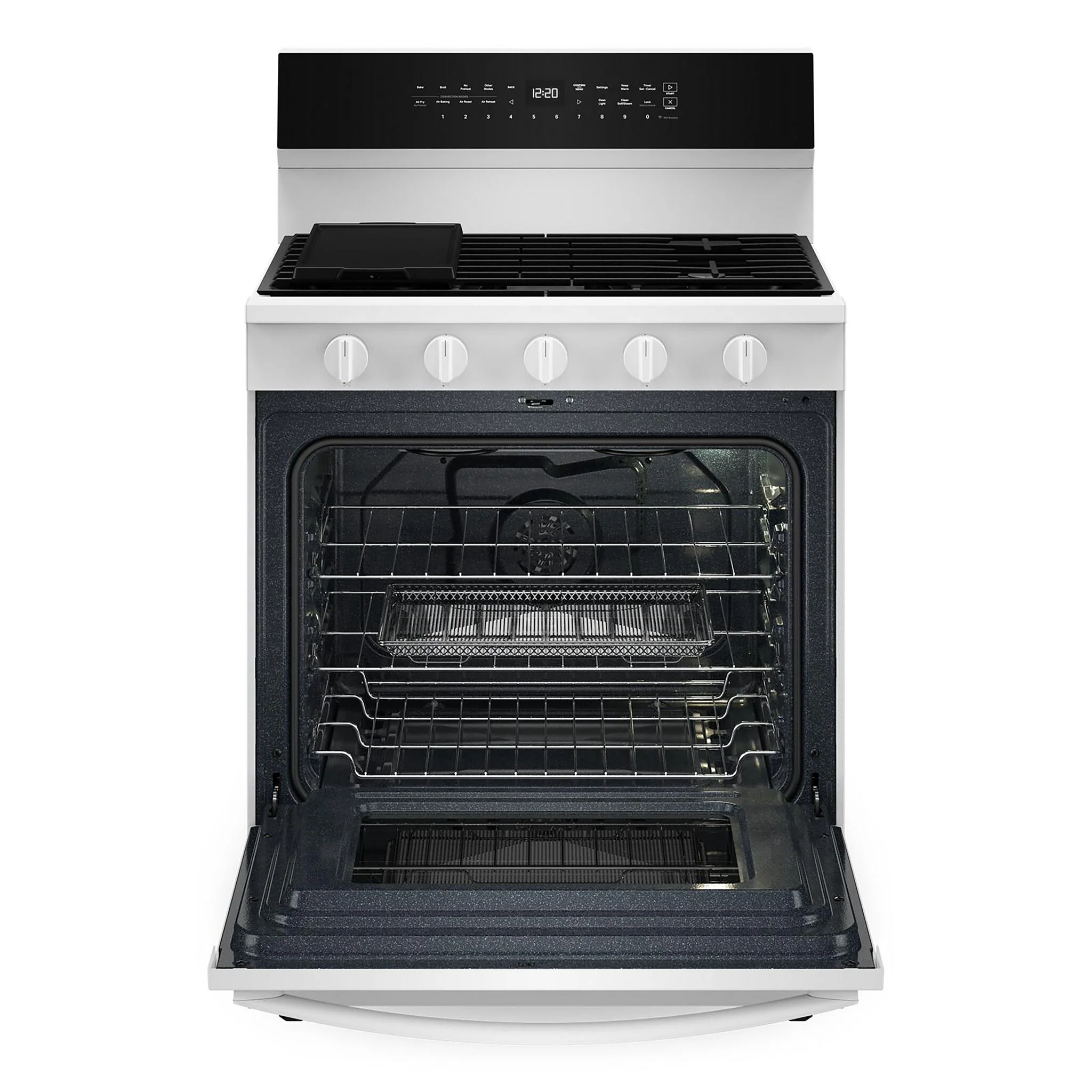 Whirlpool White Gas Freestanding Range (5 Cu.Ft.) - WFGS7530RW - Image 2