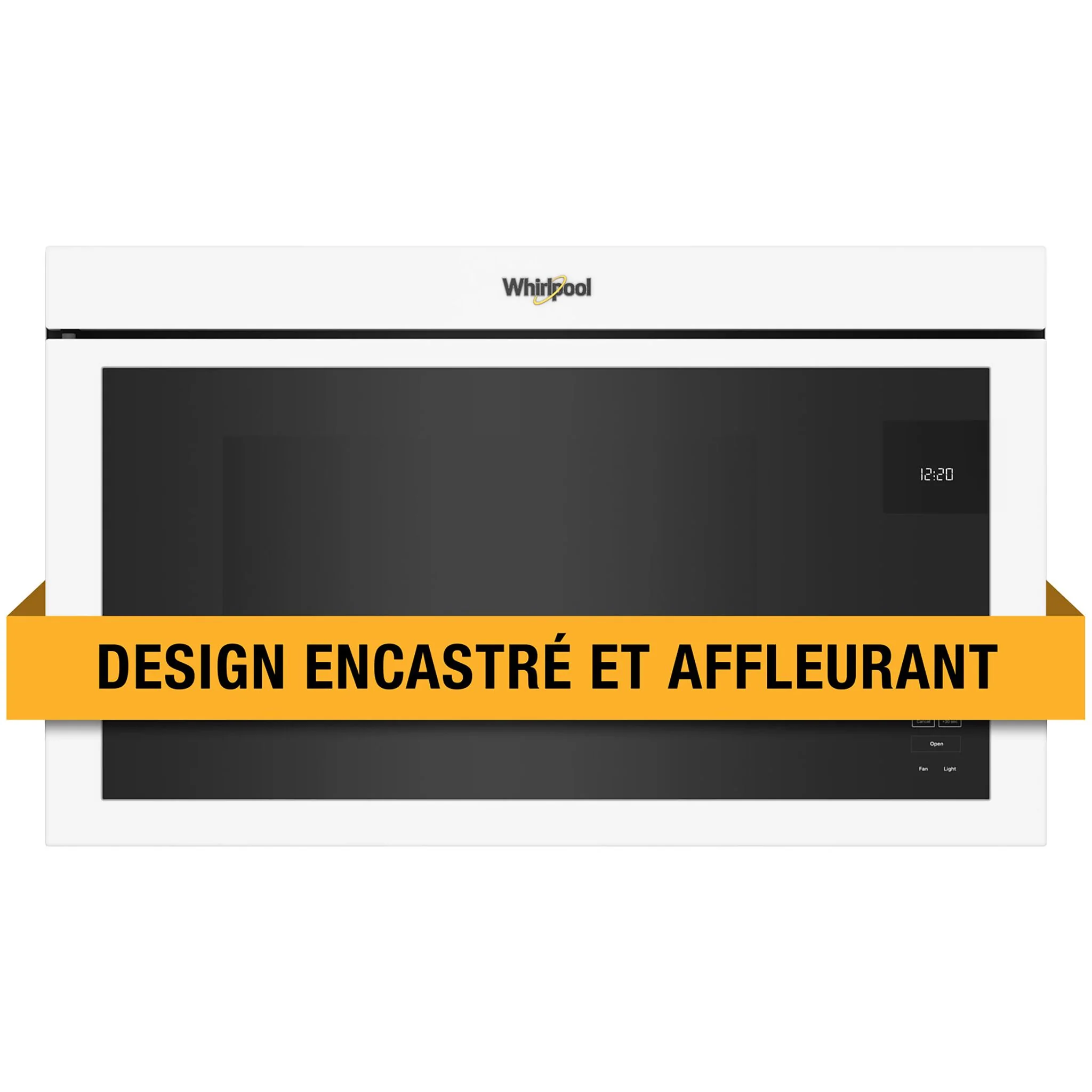 Whirlpool White Over-the-Range Microwave (1.10 Cu Ft) - YWMMF5930PW - Image 3