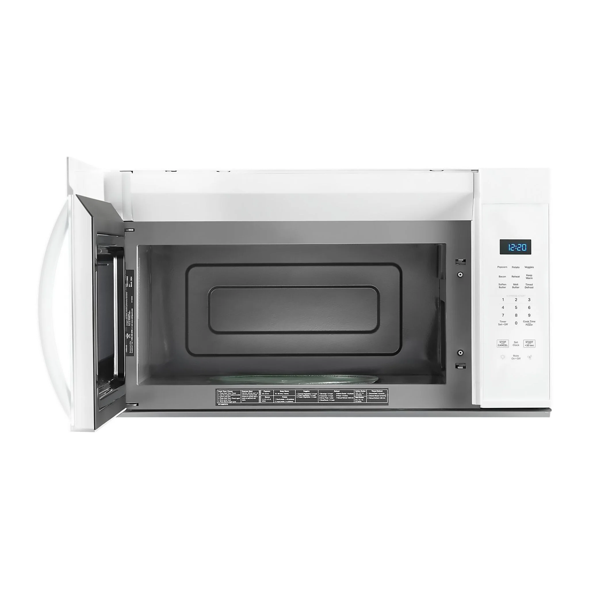 Whirlpool White Over-the-Range Microwave (1.7 Cu.Ft.) - YWMMS3130RW - Image 2